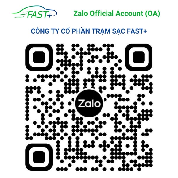 RA MẮT KÊNH ZALO DOANH NGHIỆP CÔNG TY CỔ PHẦN TRẠM SẠC FAST+