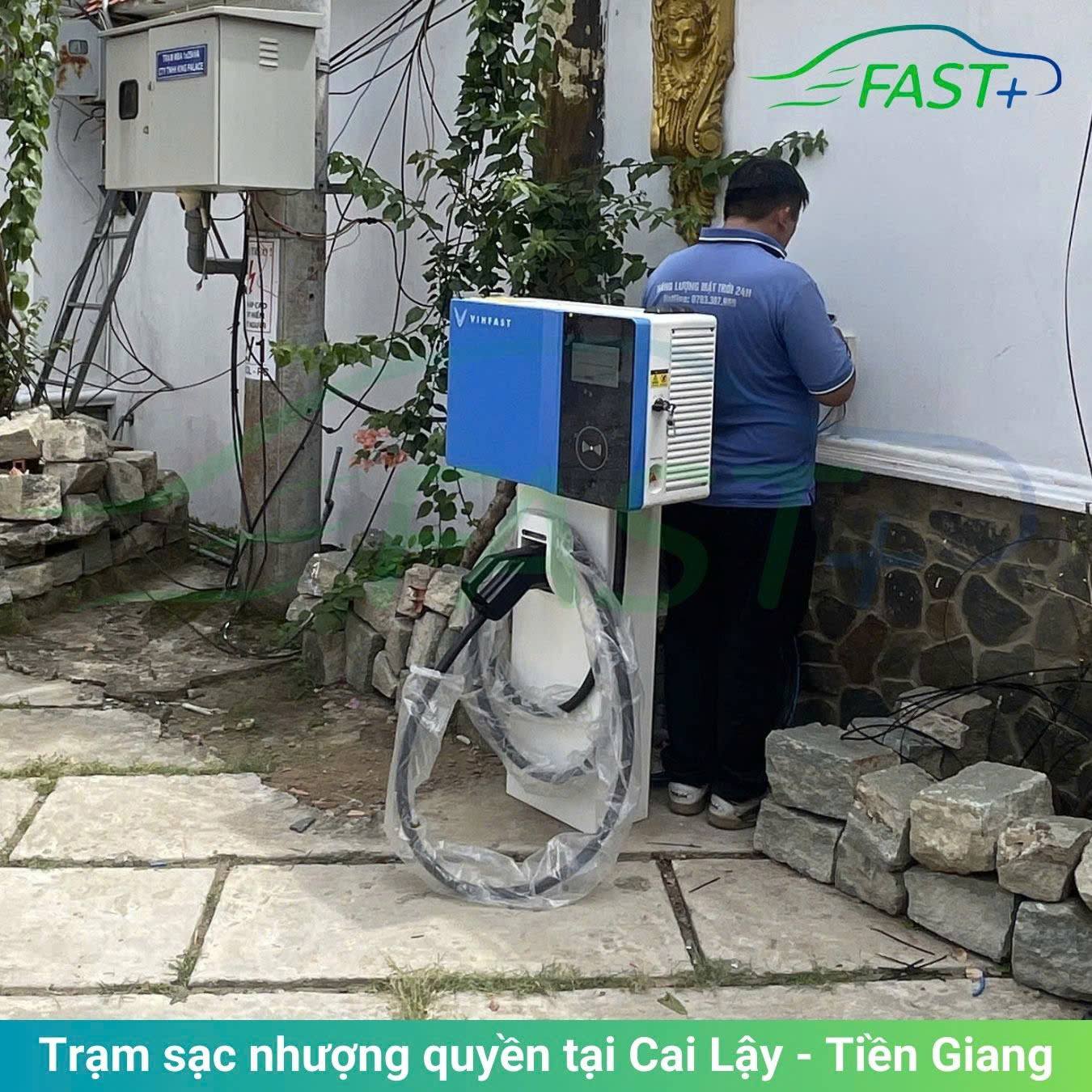 FAST+ LẮP ĐẶT TRẠM SẠC NHƯỢNG QUYỀN – ON NGAY TRONG NGÀY