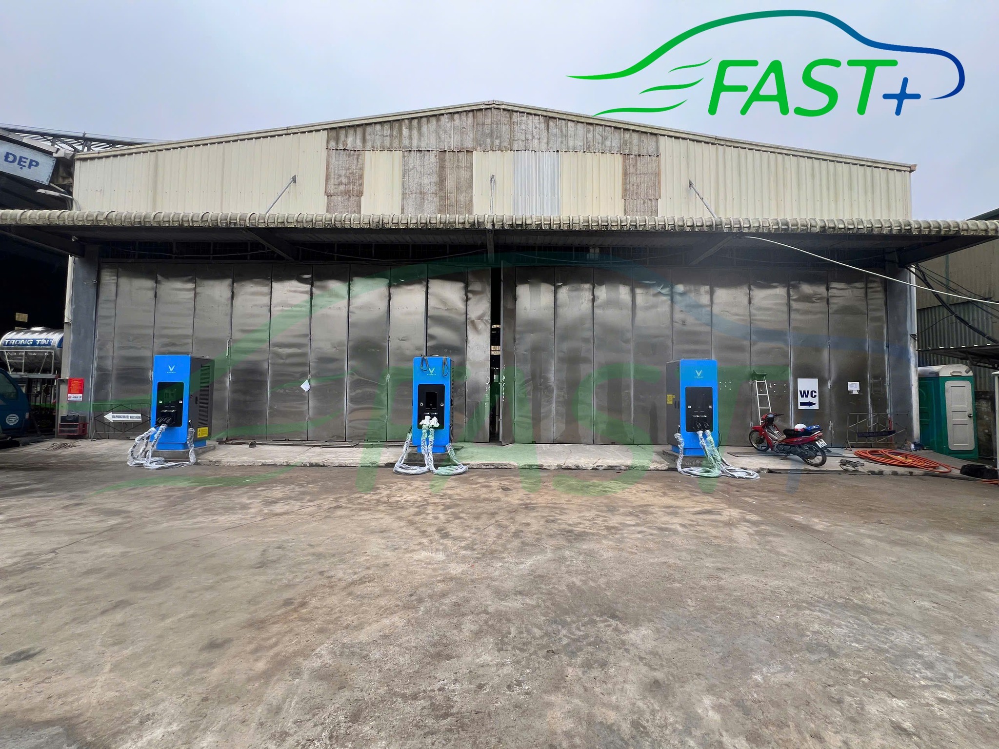 Fast+ Hoàn Thành Dự Án 3 Trụ Sạc Nhượng Quyền 120kW Tại Thanh Hóa