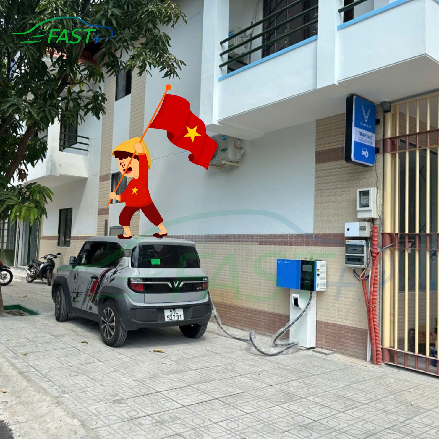 VIỆT NAM CÓ GÌ MỚI? – CÓ TRẠM SẠC KHIẾN DU KHÁCH TÂY PHẢI ĐỨNG LẠI TRẦM TRỒ!