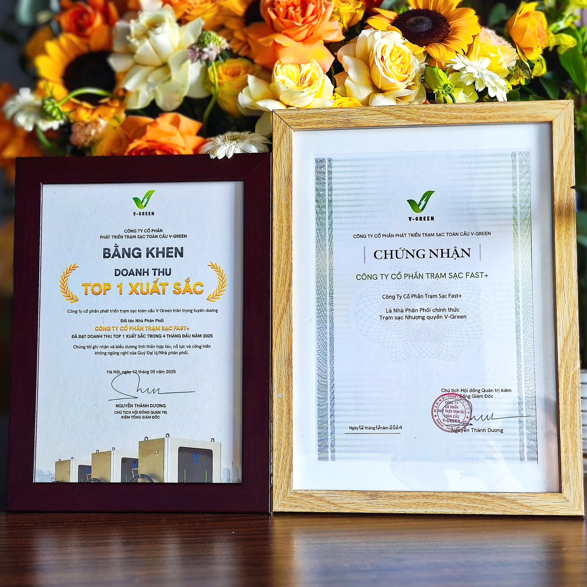 FAST+ VINH DỰ ĐƯỢC VINH DANH LÀ NHÀ PHÂN PHỐI XUẤT SẮC NHẤT CỦA VGREEN 💝