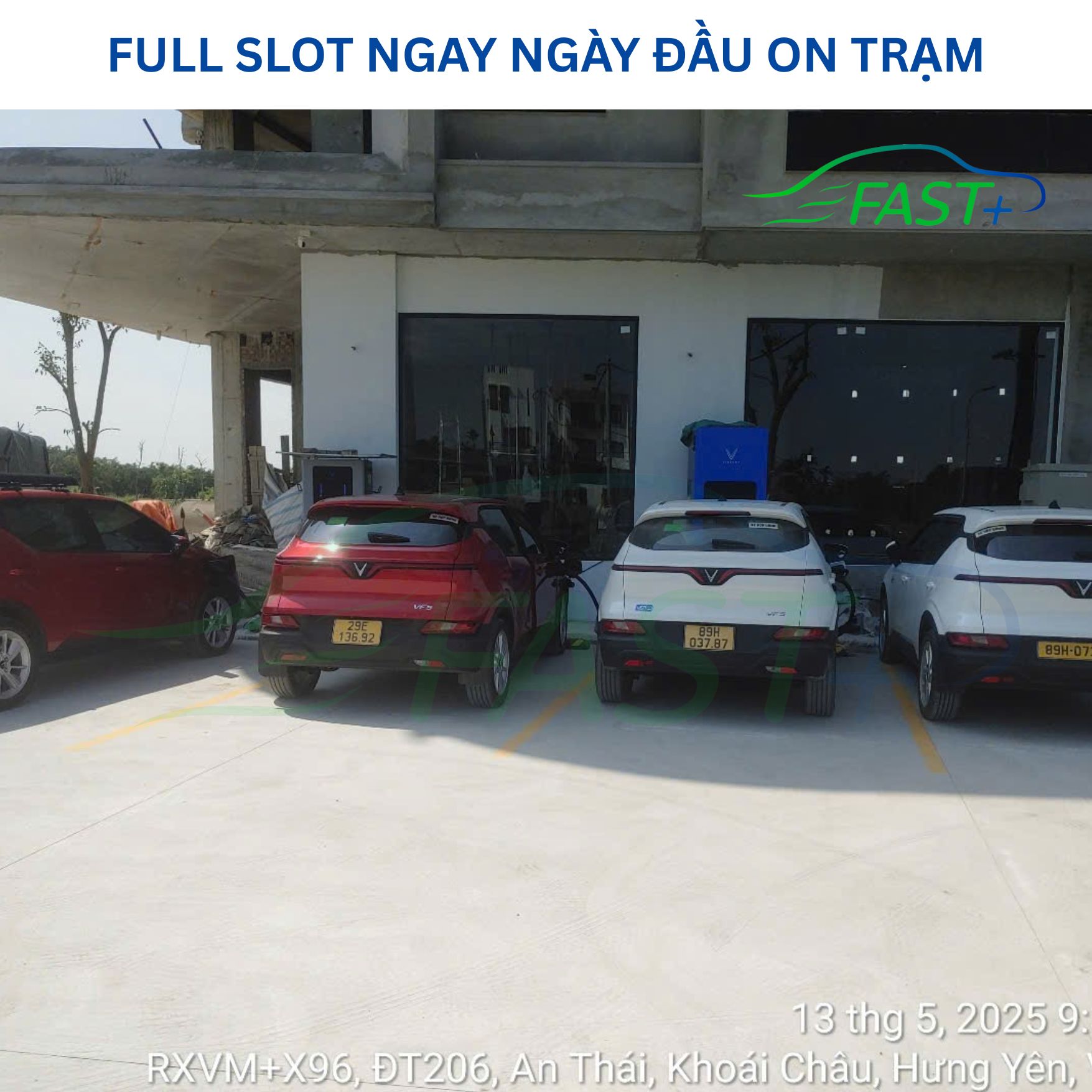 🏗️ TÒA NHÀ CHƯA XÂY XONG – TRẠM SẠC ĐÃ CHẠY RỒI! ⚡