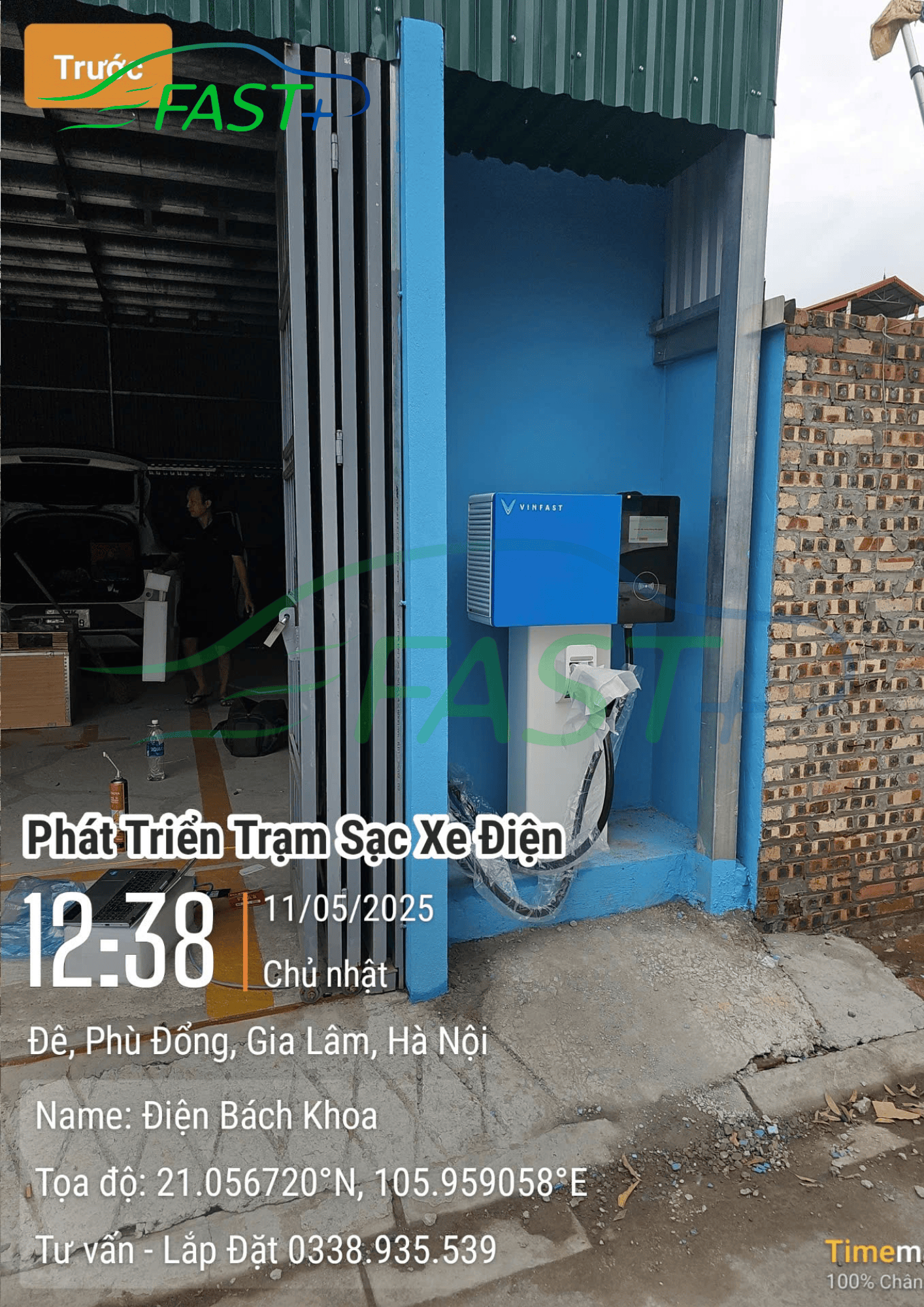 Trạm sạc DC Link ON Live ngày 11/5