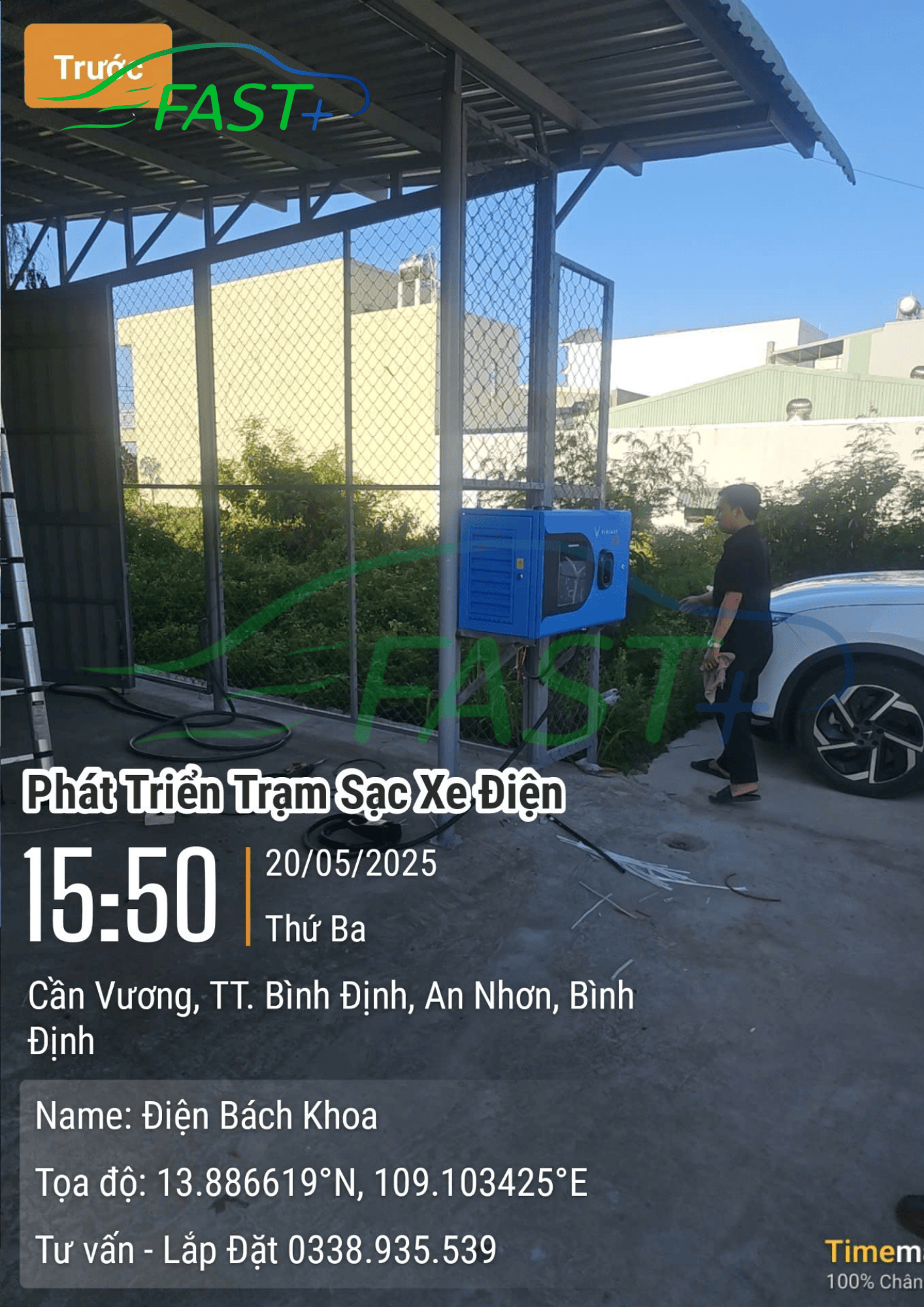 Trạm sạc DC20 Link ON Live ngày 20/05