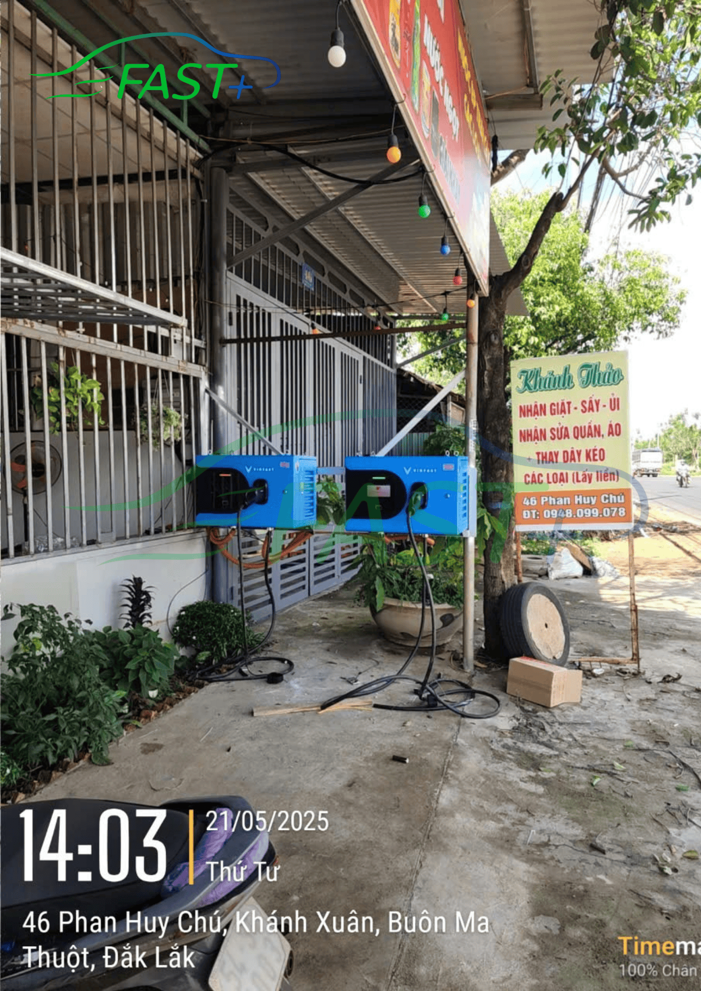 Trạm sạc DC20 Link ON Live ngày 21/05
