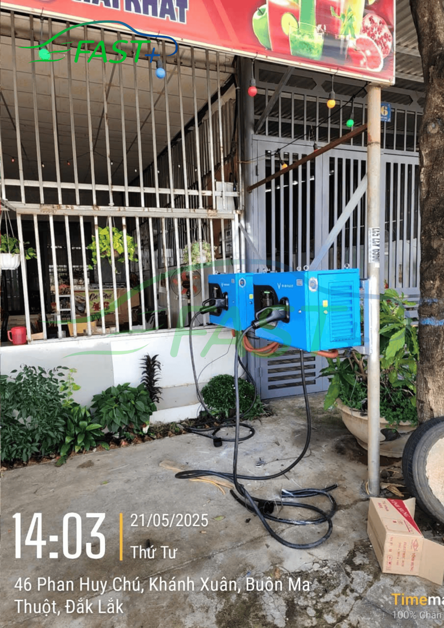 Trạm sạc DC20 Link ON Live ngày 21/05