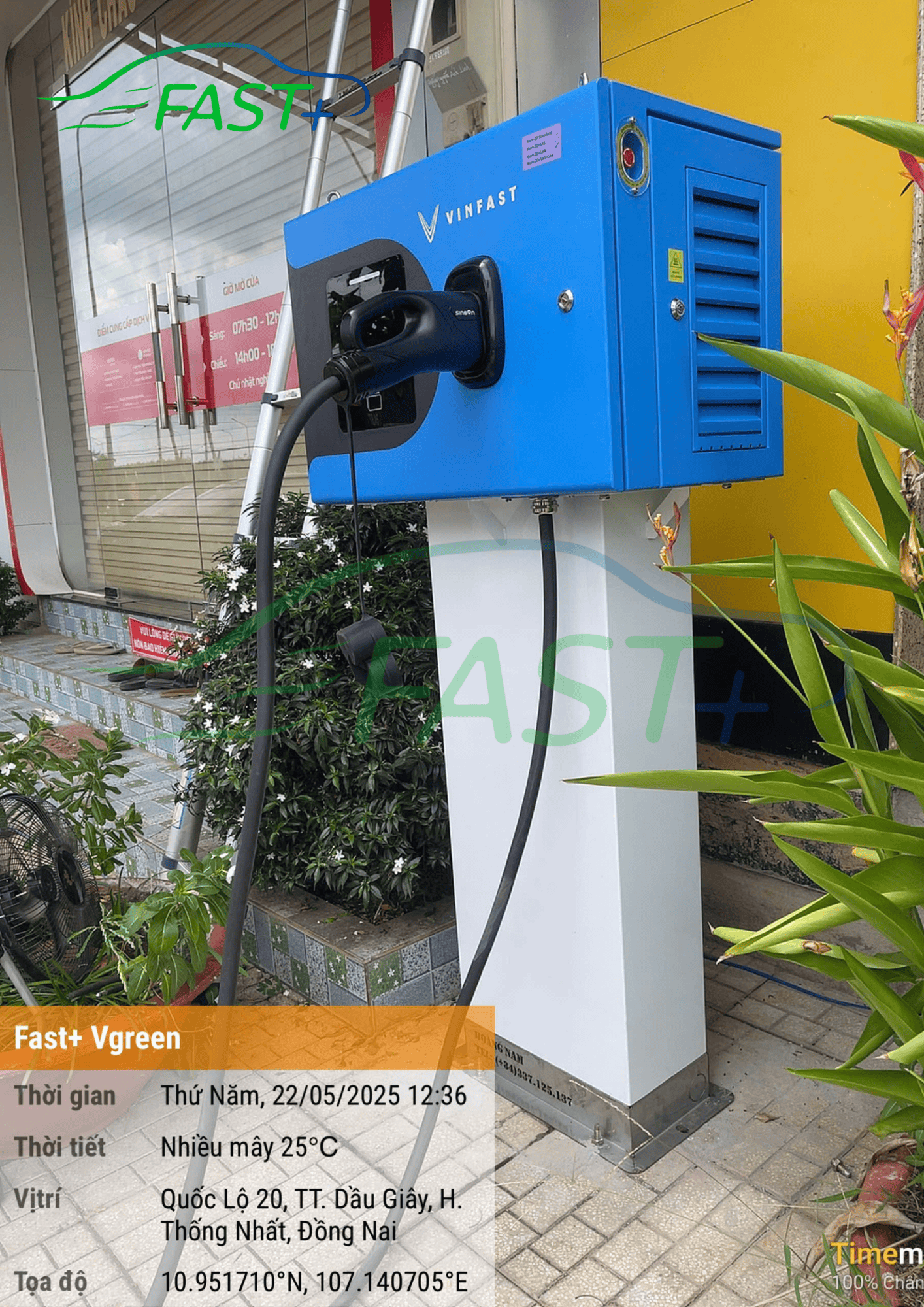 Trạm sạc DC20 Link ON Live ngày 22/05