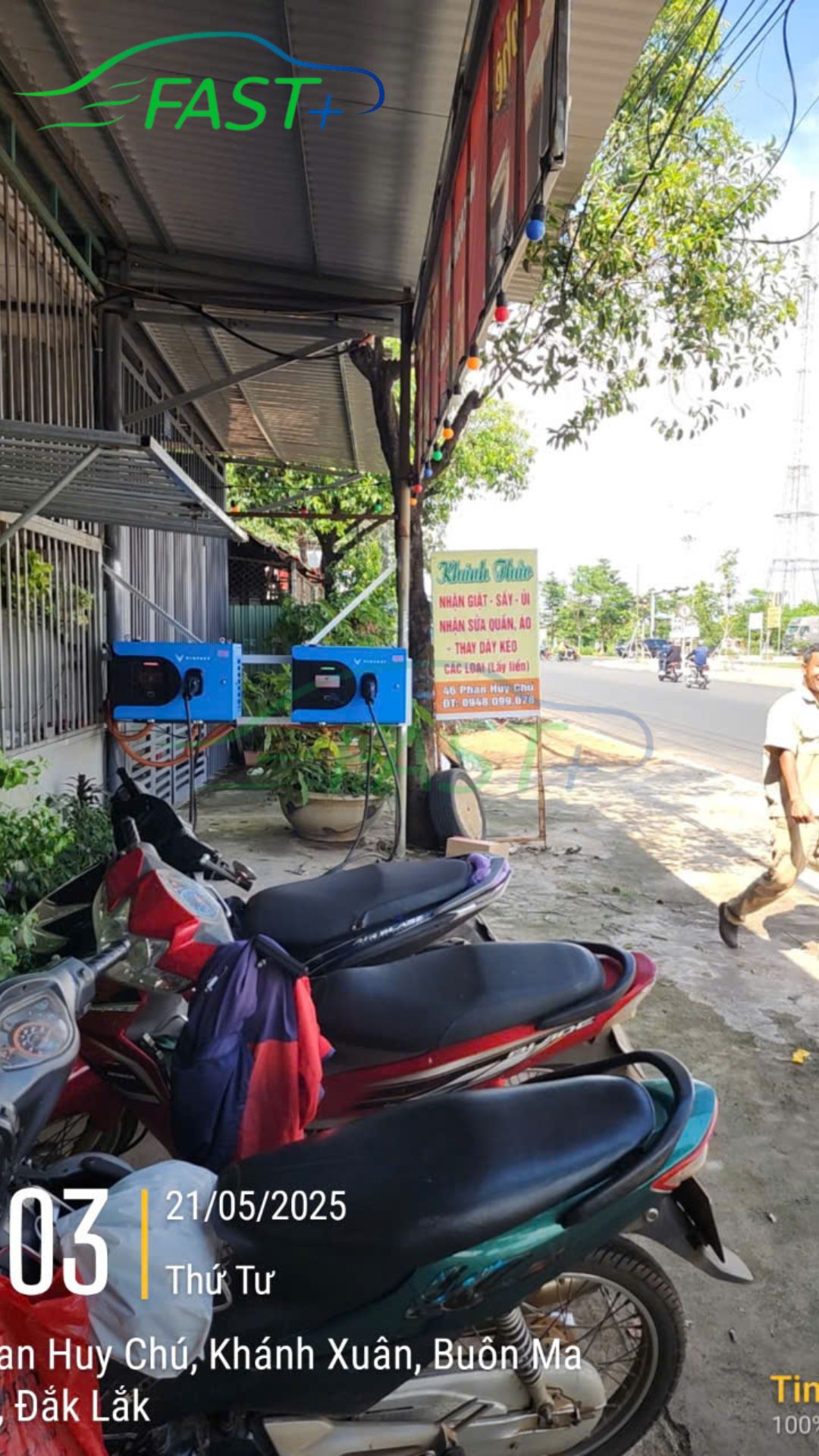 Trạm sạc DC ON Live ngày 21/05