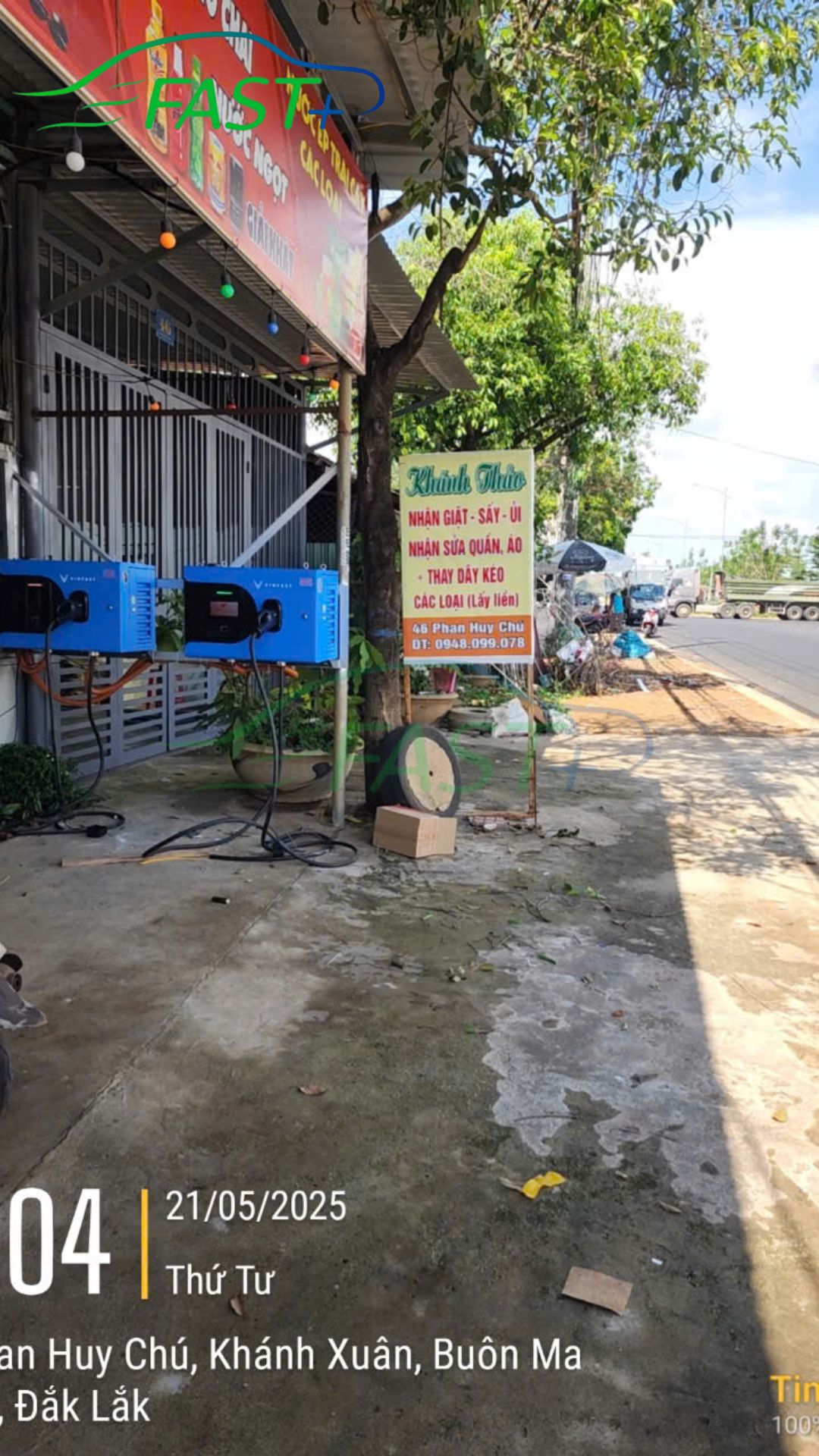Trạm sạc DC ON Live ngày 21/05