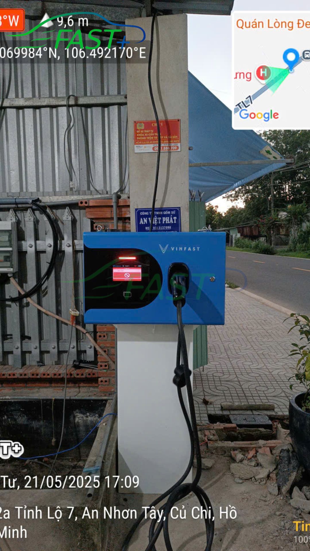 Trạm sạc DC ON Live ngày 21/05