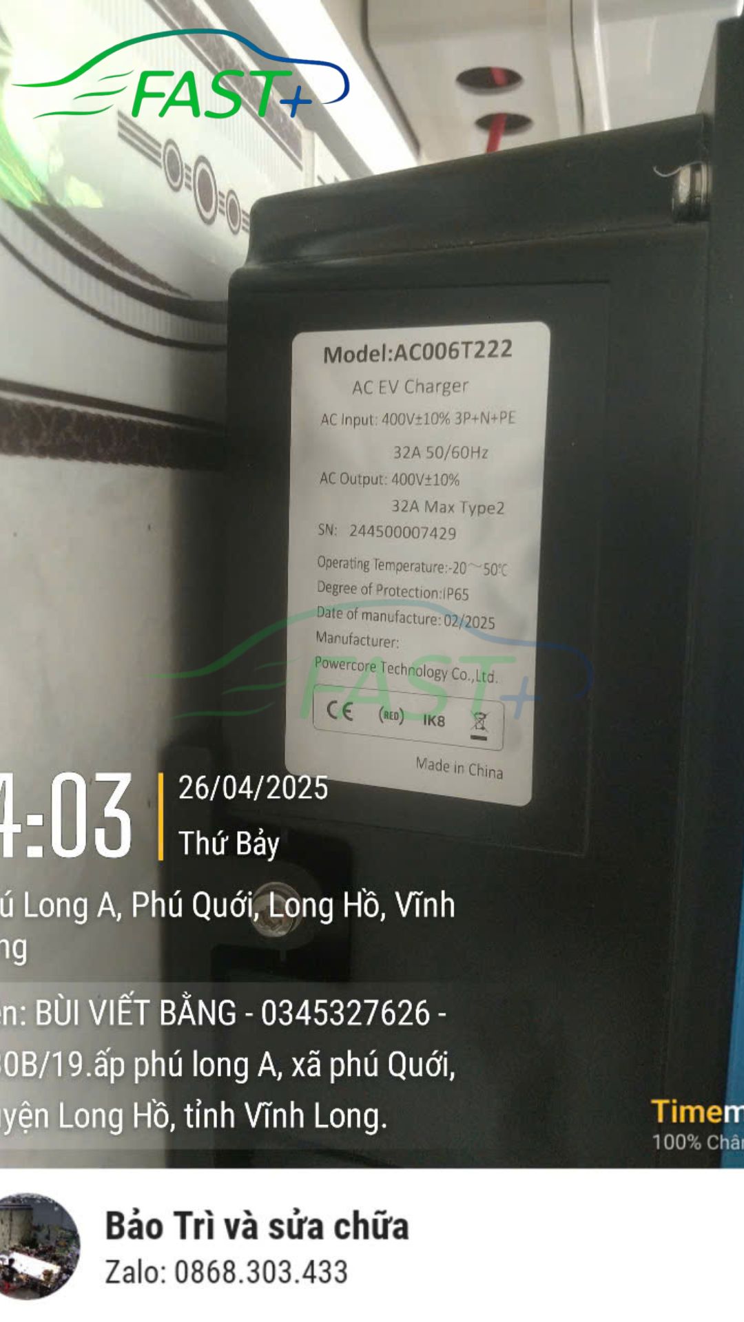 Trạm sạc ON Live ngày 27/04