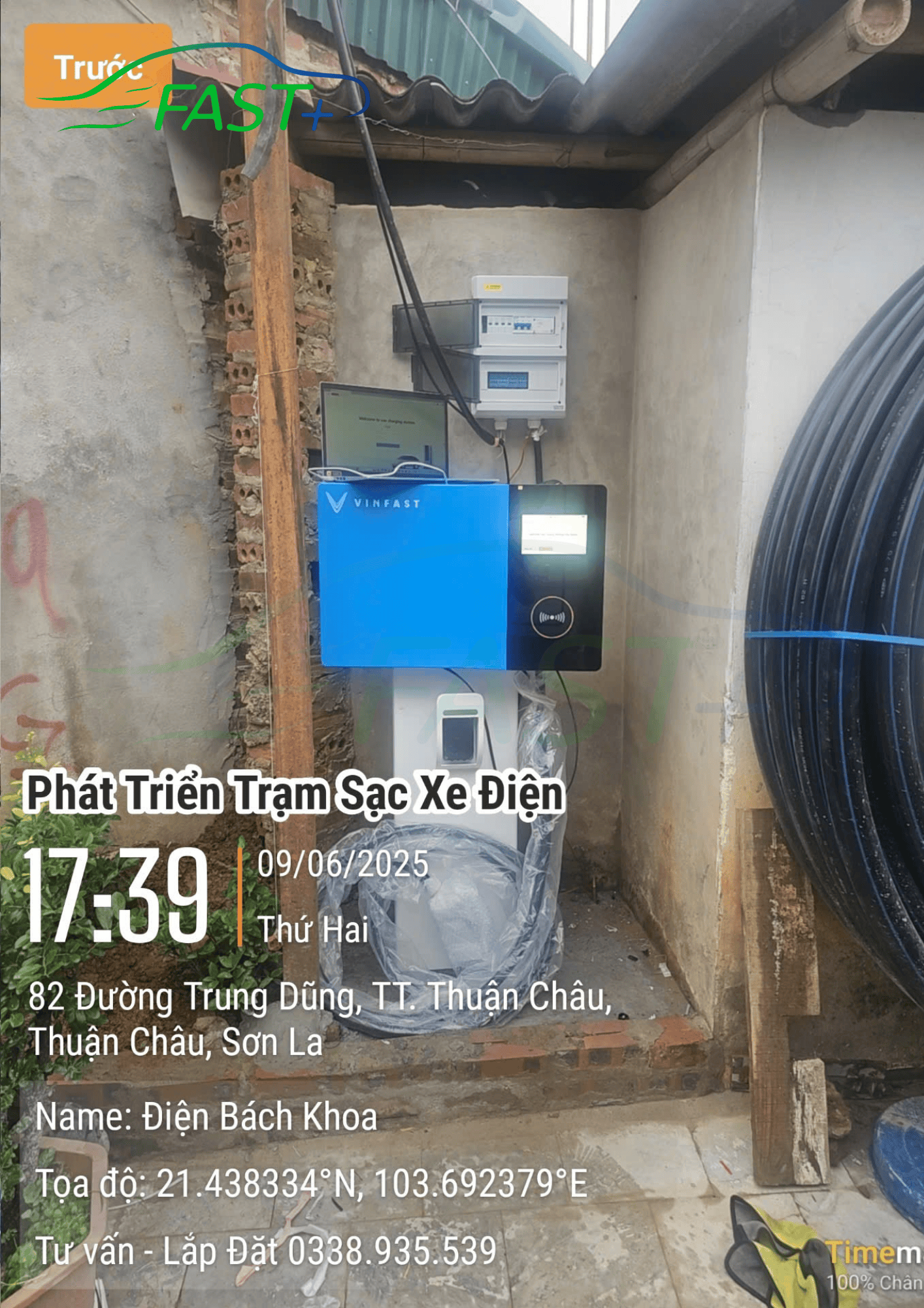 Trạm sạc DC ON Live ngày 9/6
