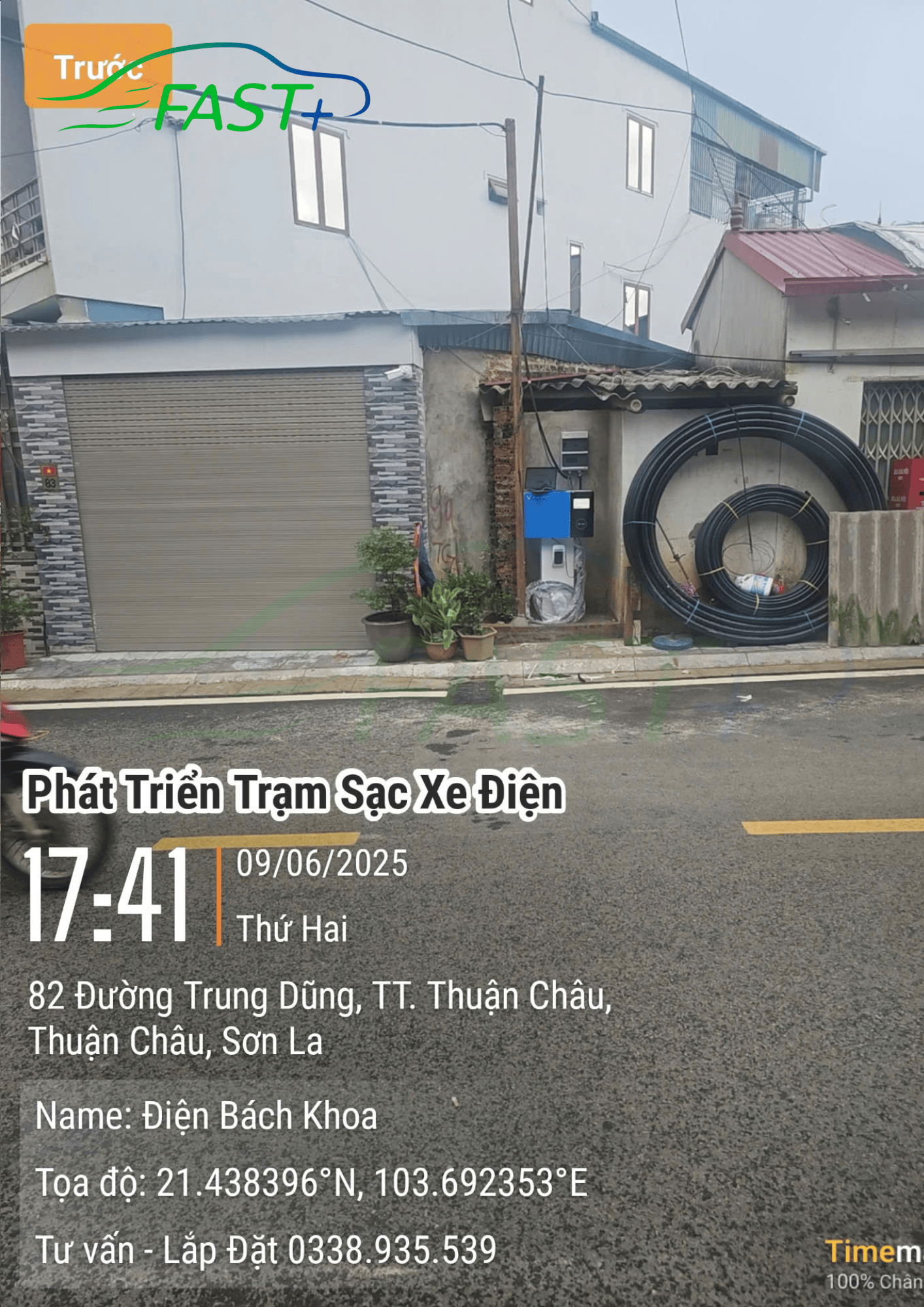 Trạm sạc DC ON Live ngày 9/6