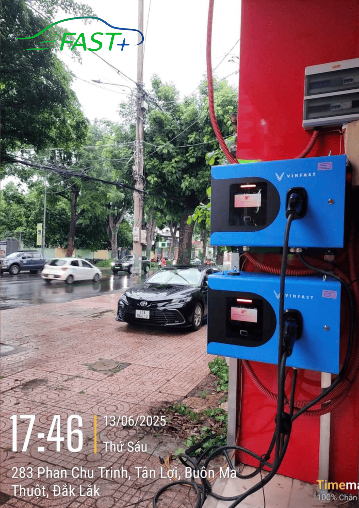 Trạm sạc DC ON Live ngày 14/6