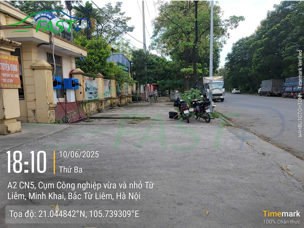 Trạm sạc DC ON Live ngày 11/6