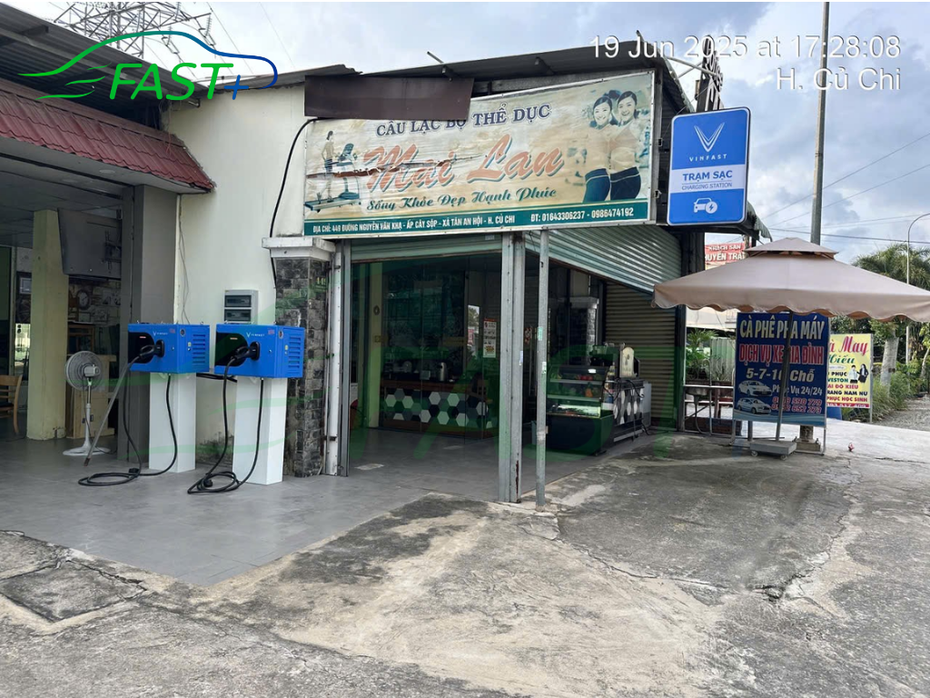 Trạm sạc DC ON Live ngày 19/6