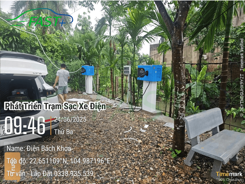 Trạm sạc DC ON Live ngày 24/6