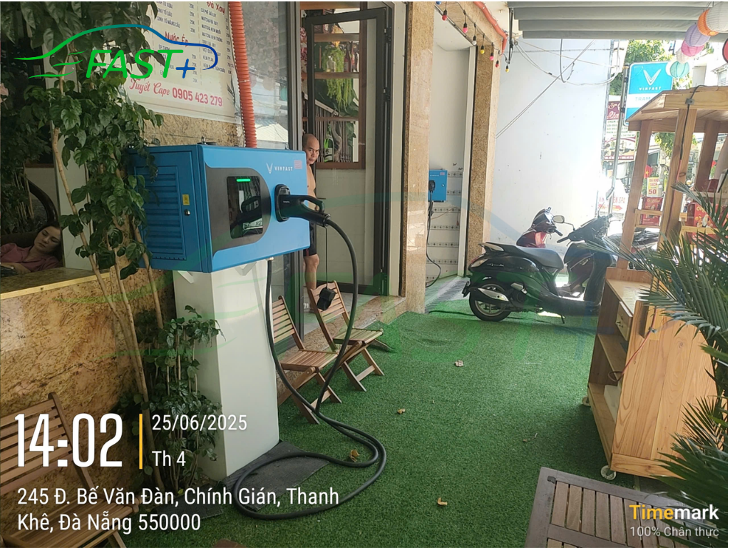 Trạm sạc DC ON Live ngày 25/6