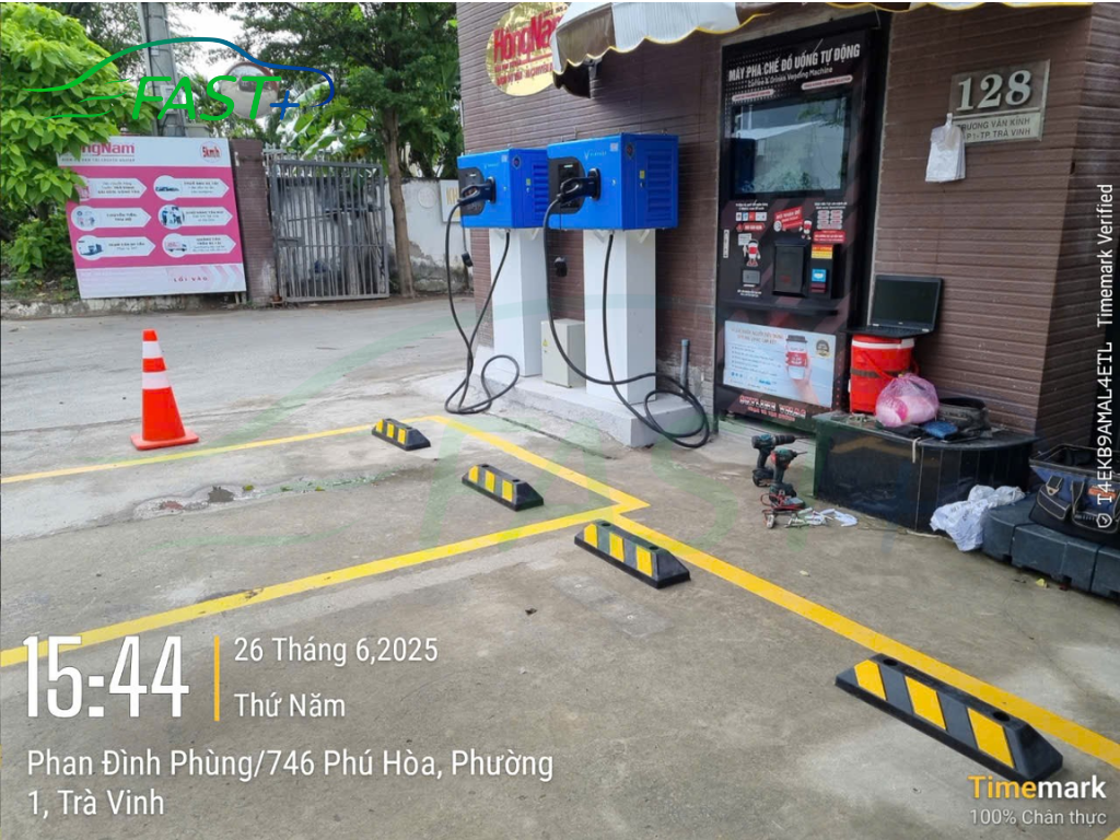 Trạm sạc DC ON Live ngày 26/6