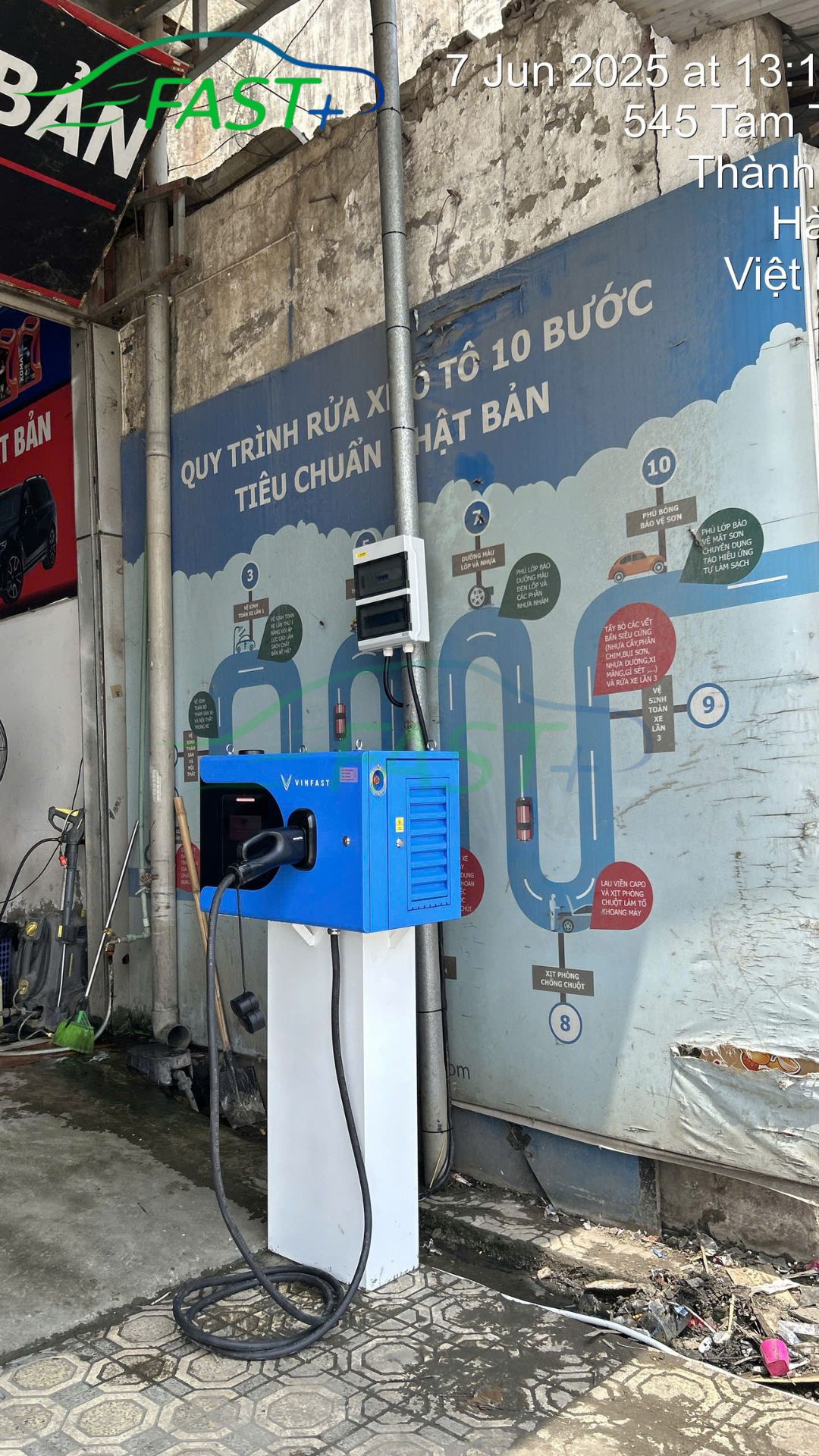Trạm sạc DC ON Live ngày 7/6