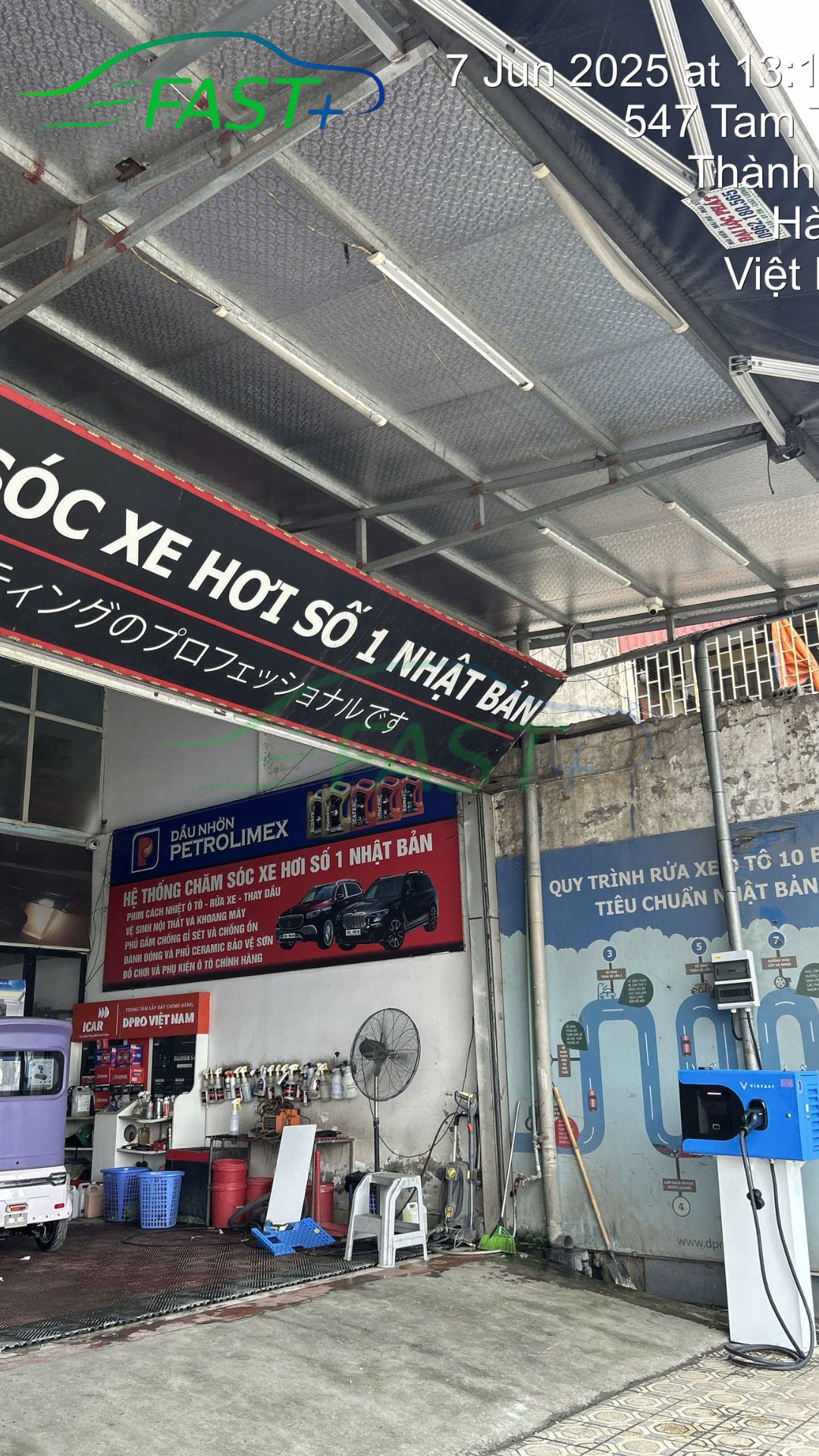 Trạm sạc DC ON Live ngày 7/6