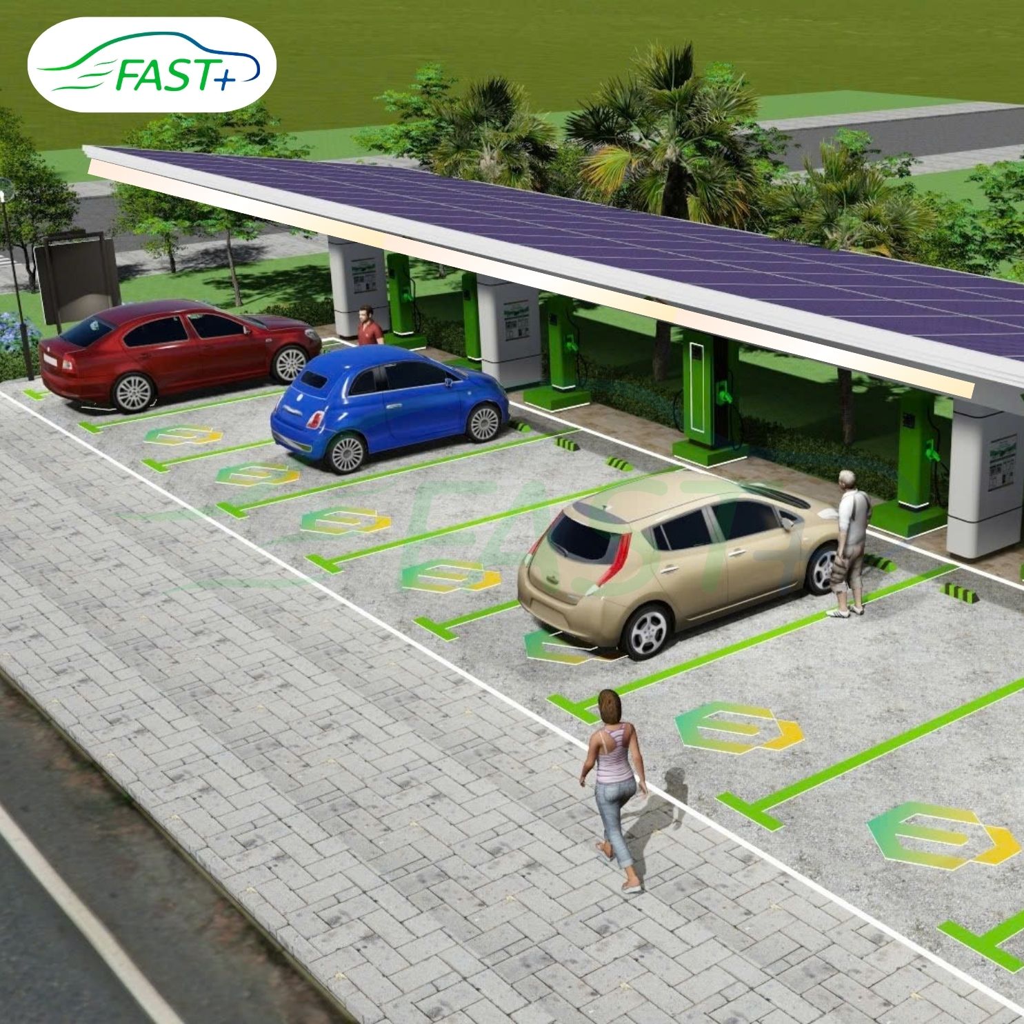 TRẠM SẠC ĐIỆN + ĐIỆN MẶT TRỜI = LỢI ÍCH KÉP KHÔNG TƯỞNG – HOÀN VỐN TRONG VÒNG 6 THÁNG! 🌞💰