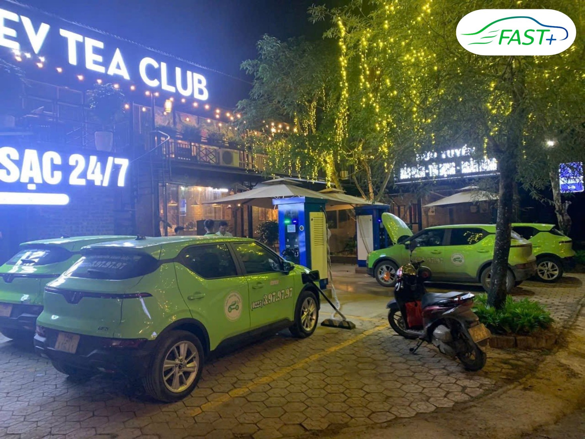 🌱☕ TREND MỚI BÙNG NỔ 2025: MỞ QUÁN CÀ PHÊ, LẮP TRẠM SẠC XE ĐIỆN!