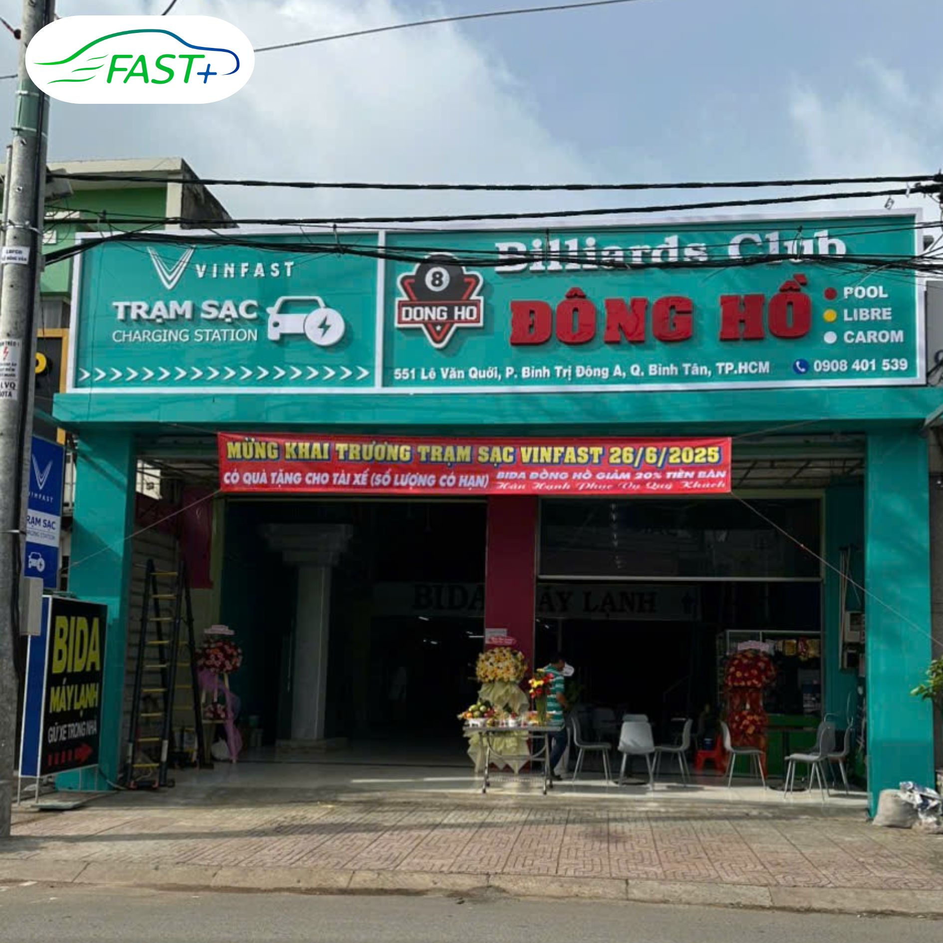 🎱⚡ KHÔNG CHỈ LÀ TRẠM SẠC – LÀ TỔ HỢP GIẢI TRÍ CHUẨN QUỐC DÂN NGAY TRUNG TÂM BÌNH TÂN⚡