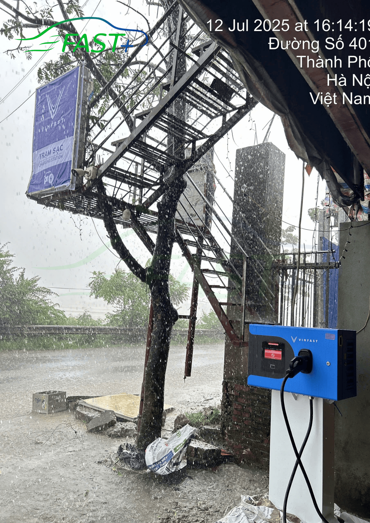 Trạm sạc DC ON Live ngày 12/7