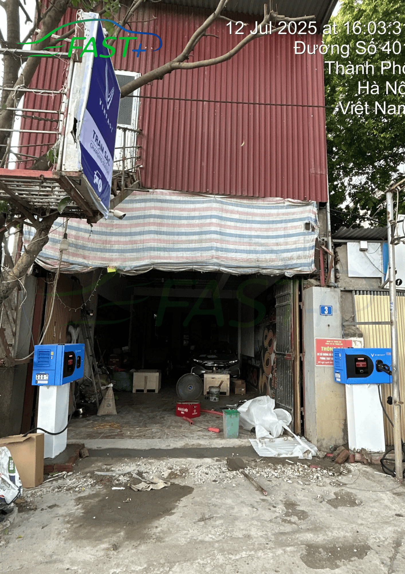 Trạm sạc DC ON Live ngày 12/7
