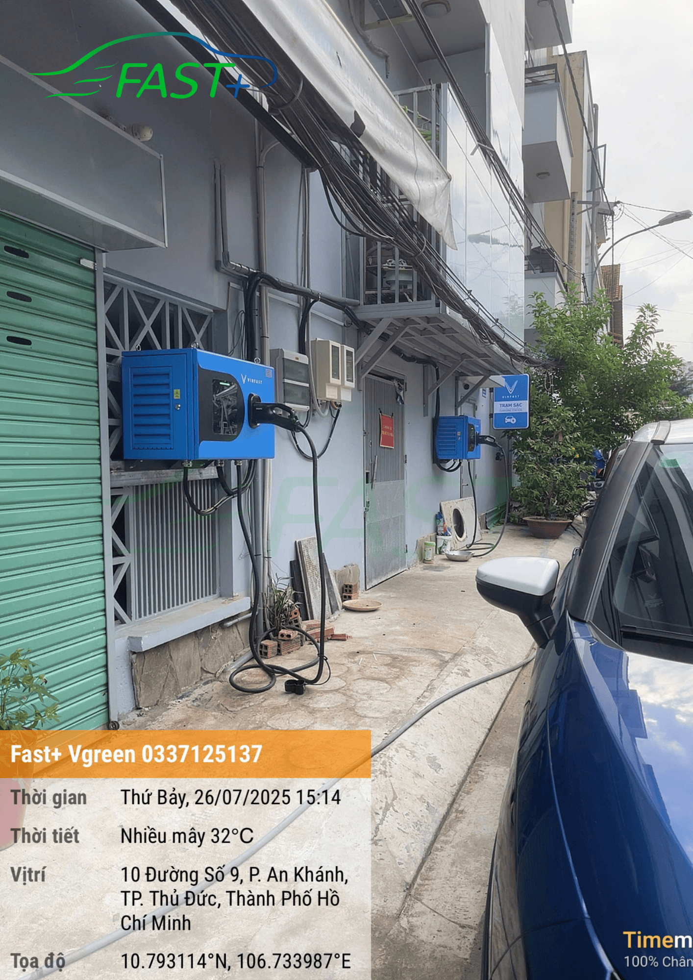 Trạm sạc DC ON Live ngày 26/7