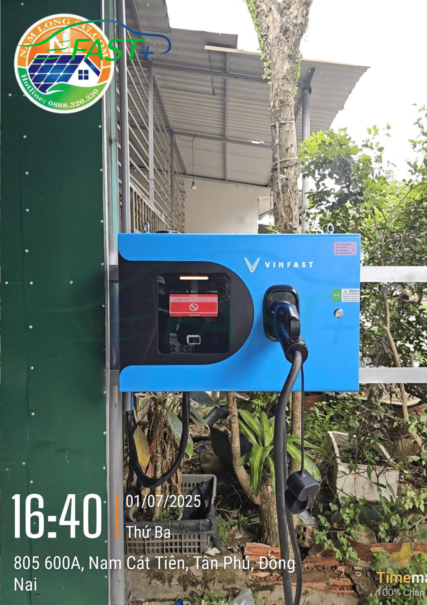 Trạm sạc DC ON Live ngày 2/7