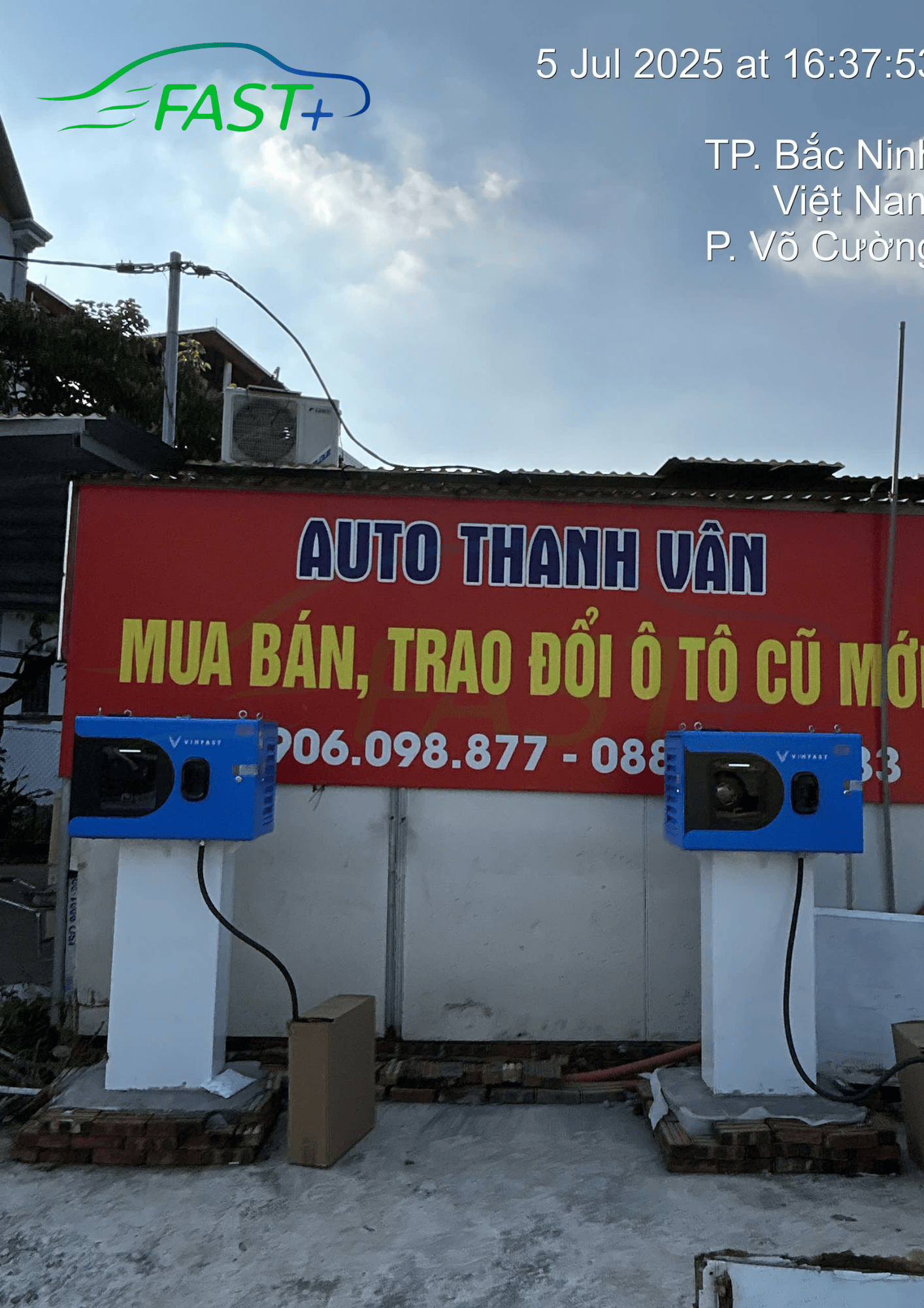 Trạm sạc DC ON Live ngày 5/7