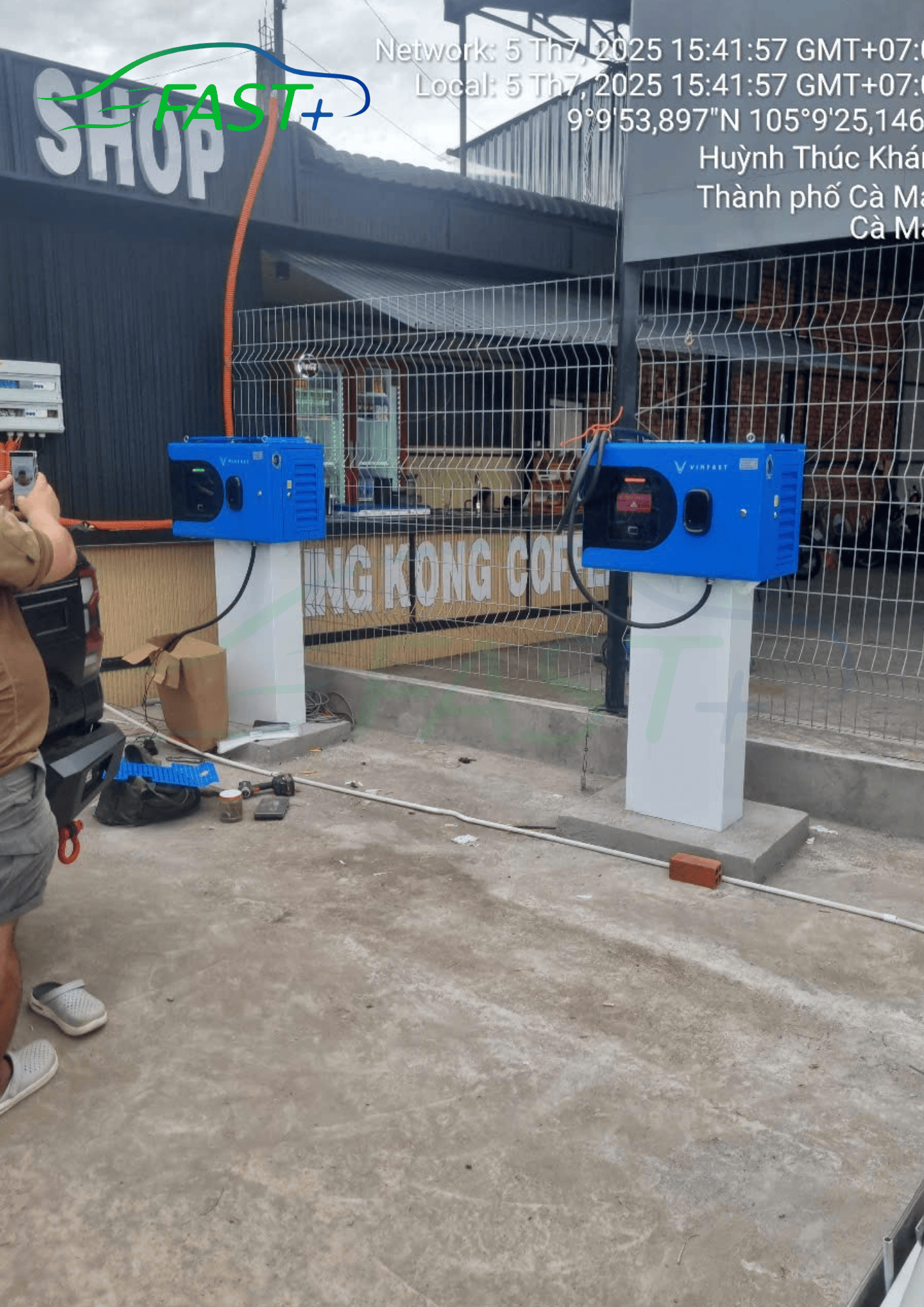 Trạm sạc DC ON Live ngày 5/7