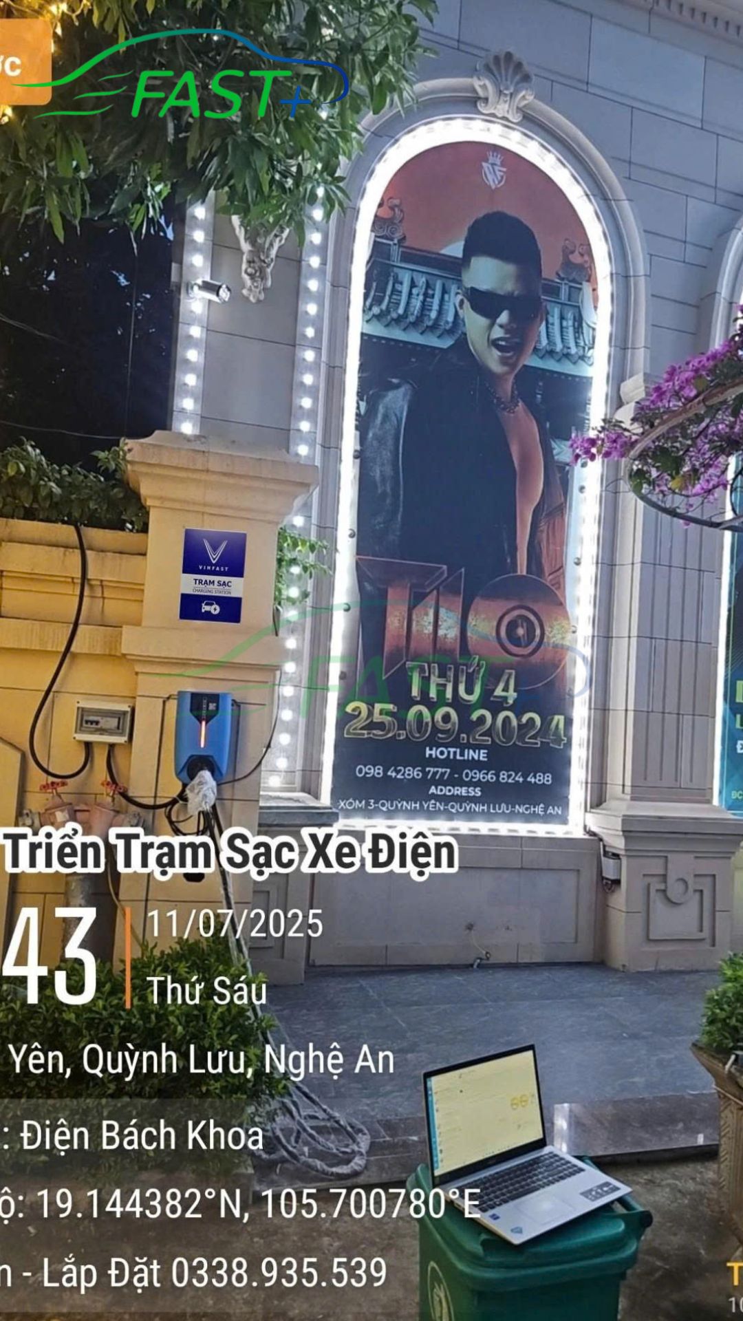 Trạm sạc ON Live ngày 15/07