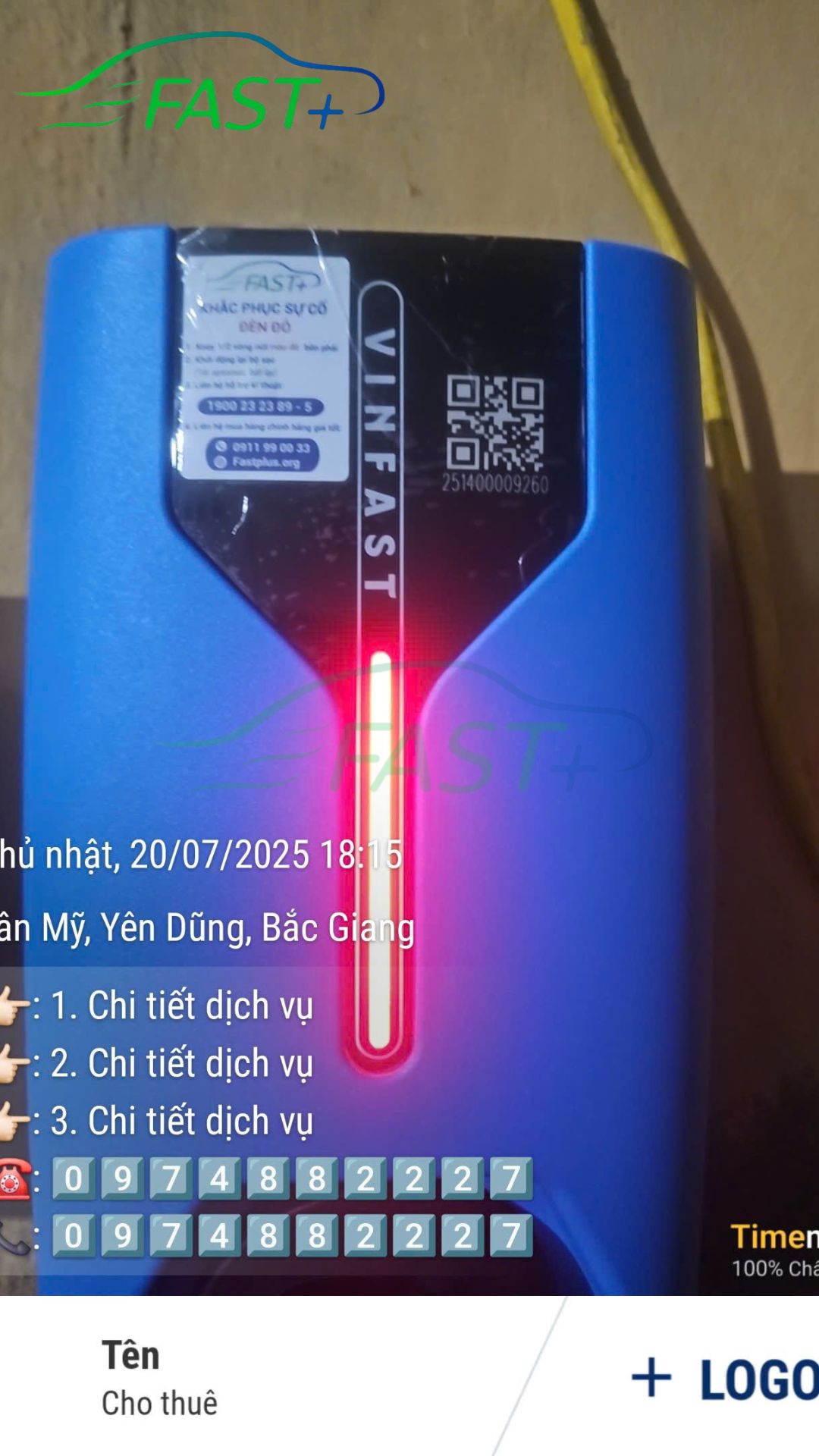 Trạm sạc ON Live ngày 21/07