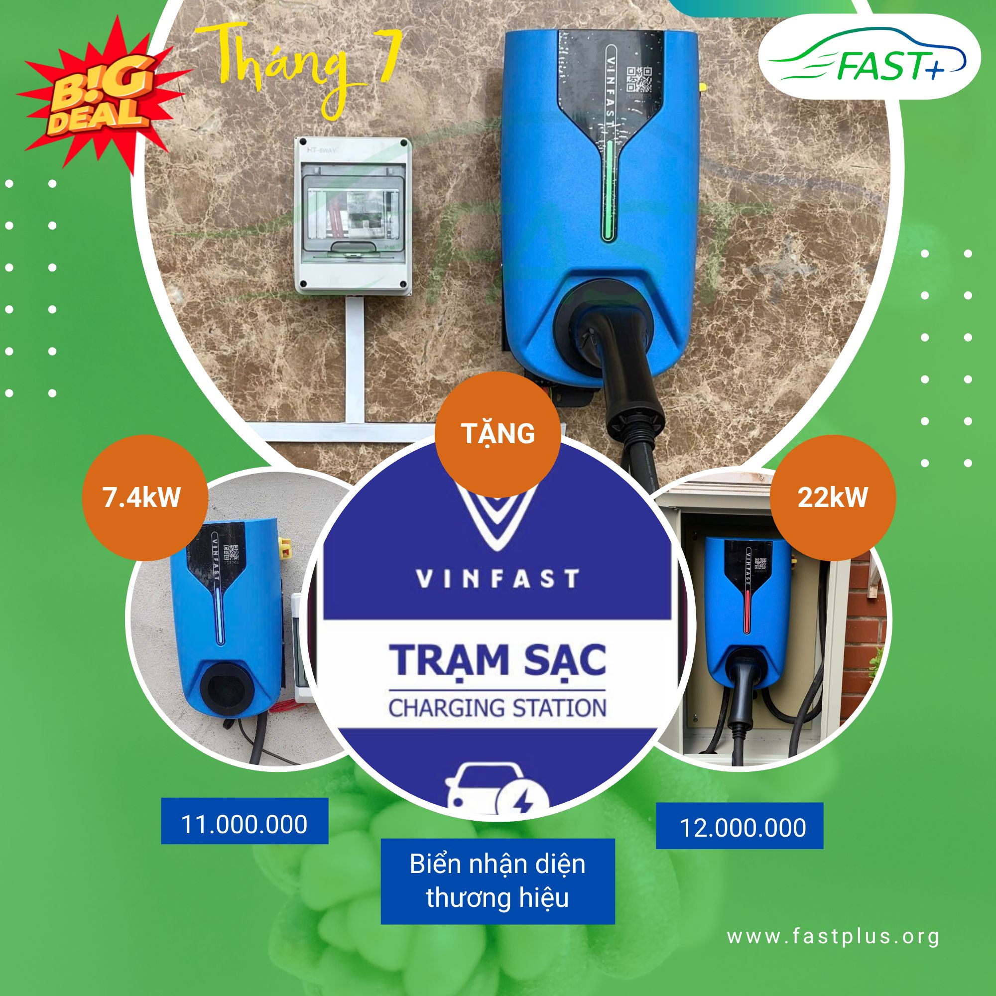 ĐẦU TƯ TRẠM SẠC VINFAST – CƠ HỘI SIÊU LỜI THÁNG 7!
