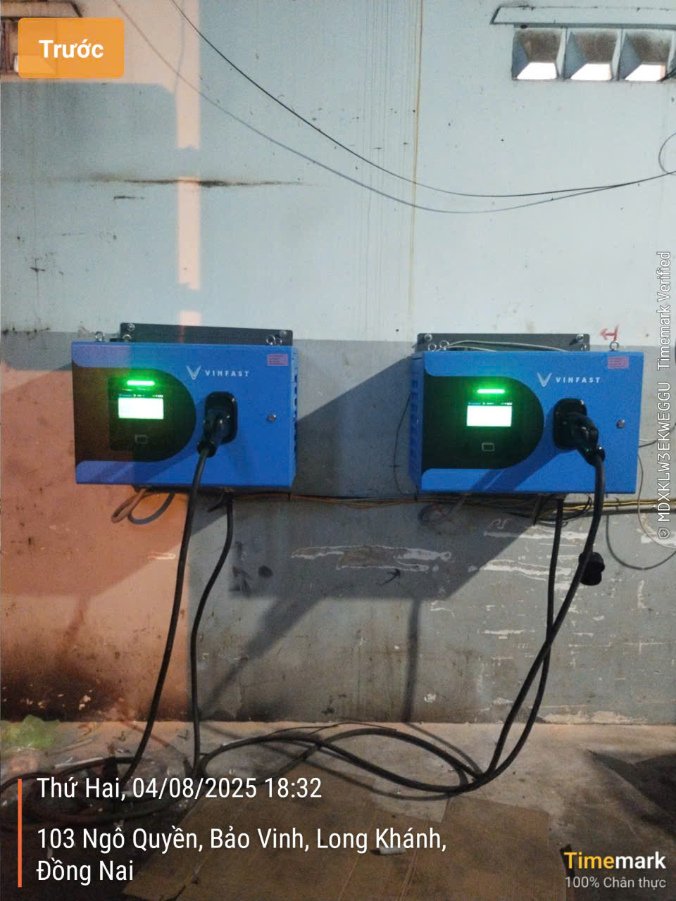 Trạm sạc DC ON Live ngày 5/8