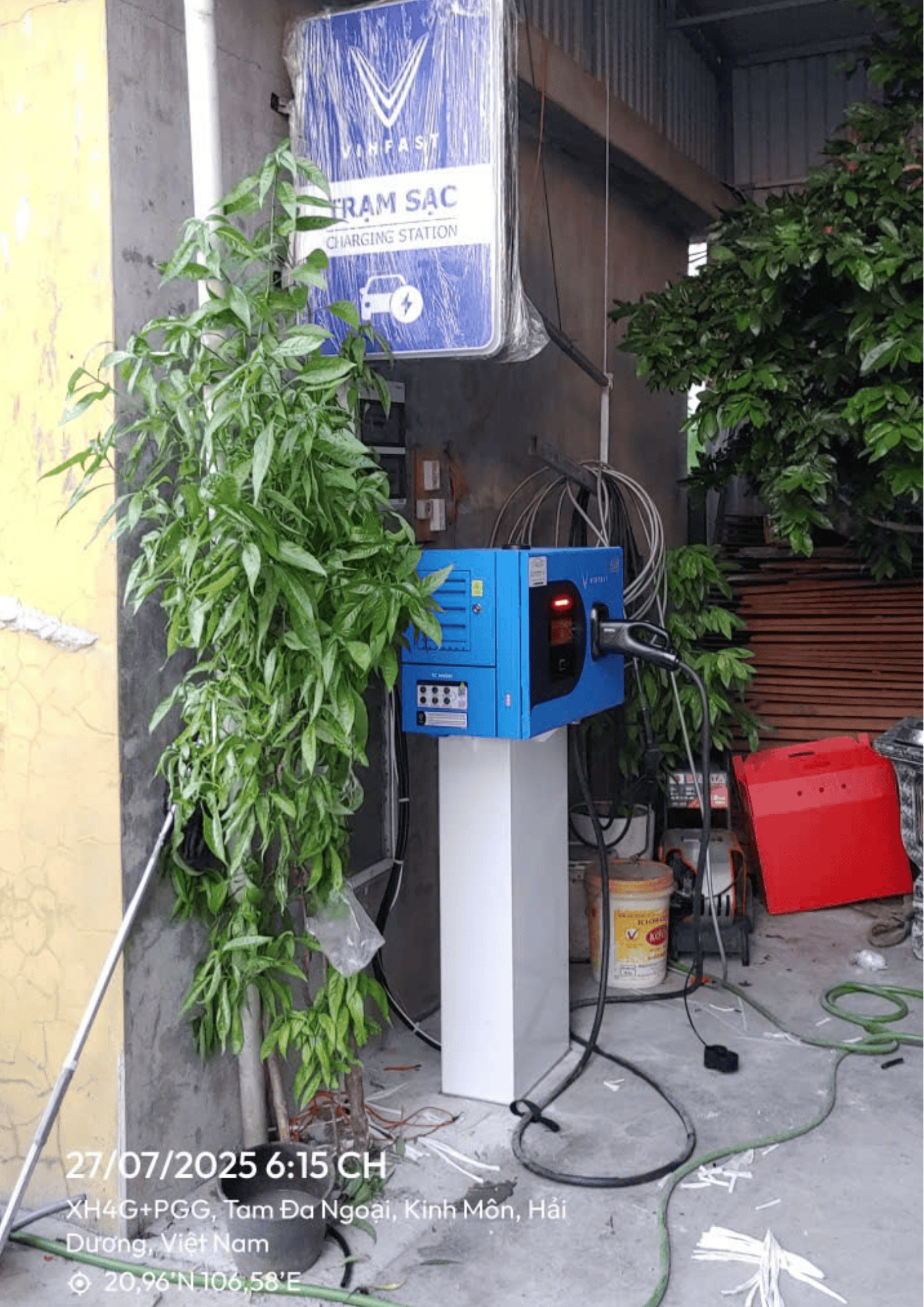 Trạm sạc DC ON Live ngày 28/7