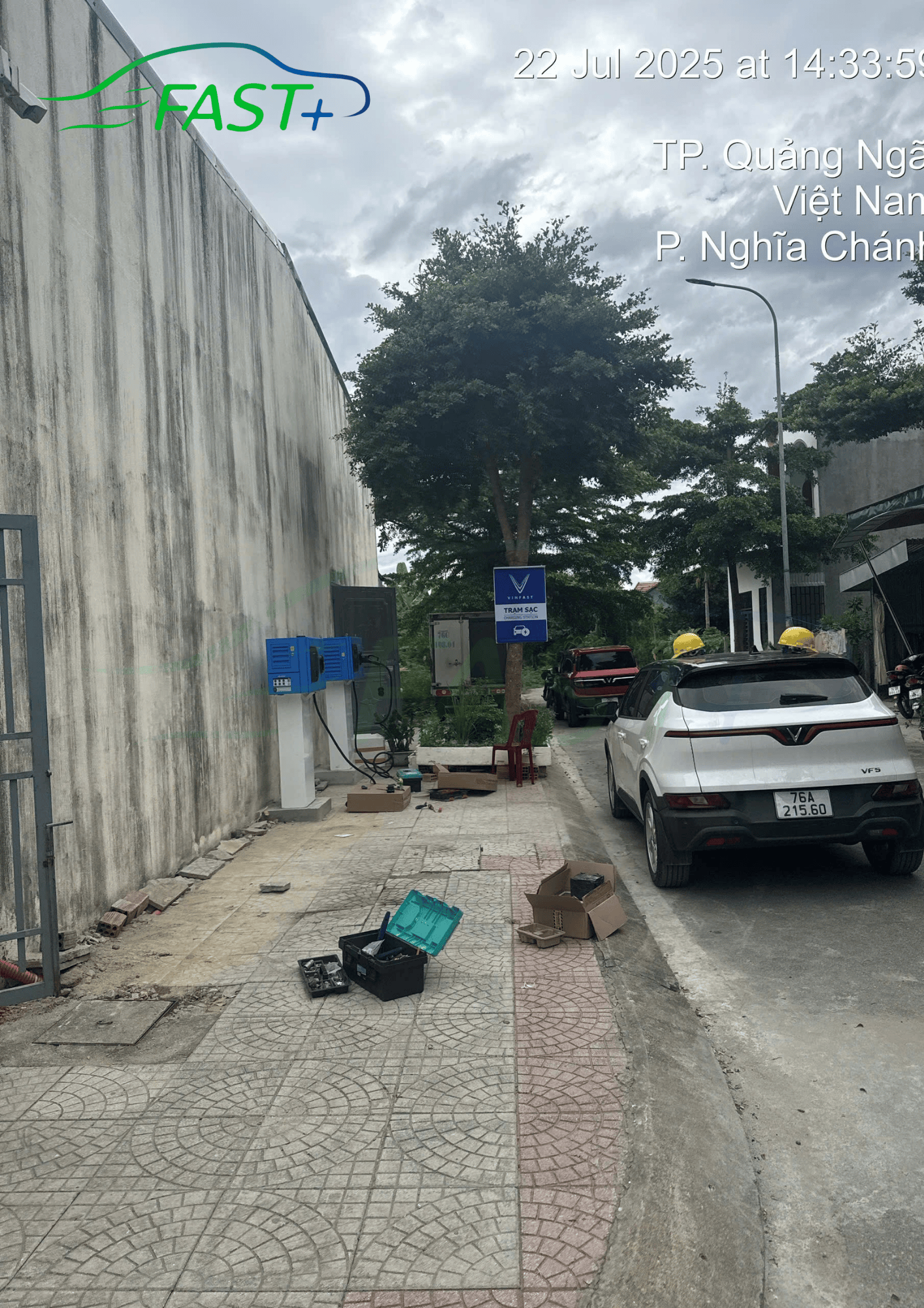 Trạm sạc DC ON Live ngày 29/7