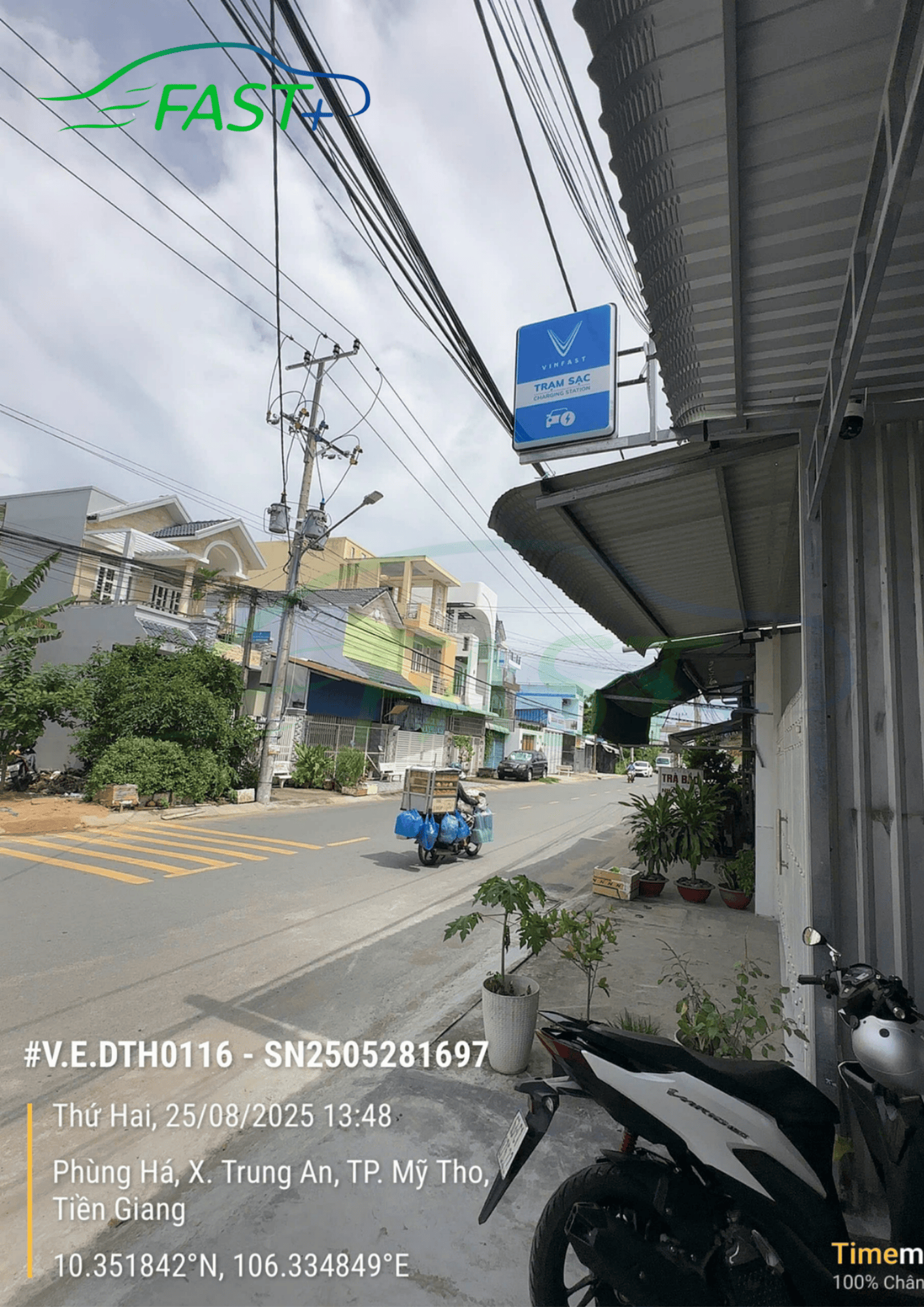 Trạm sạc DC ON Live ngày 25/8