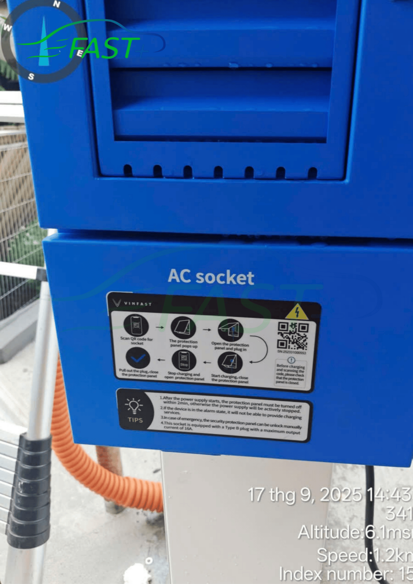 Trạm sạc DC ON Live ngày 17/9