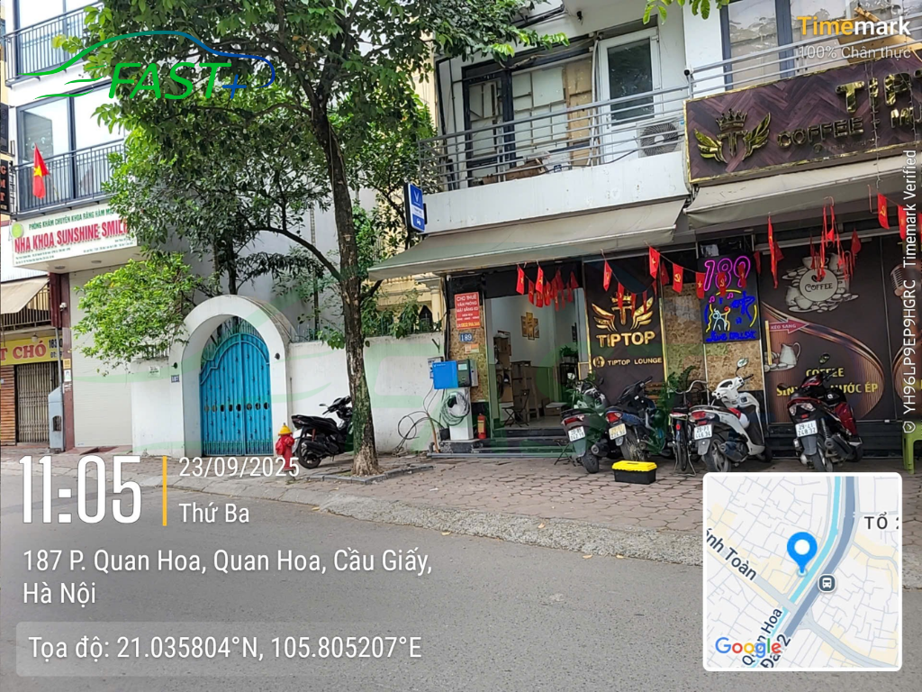 Trạm sạc DC ON Live ngày 23/9