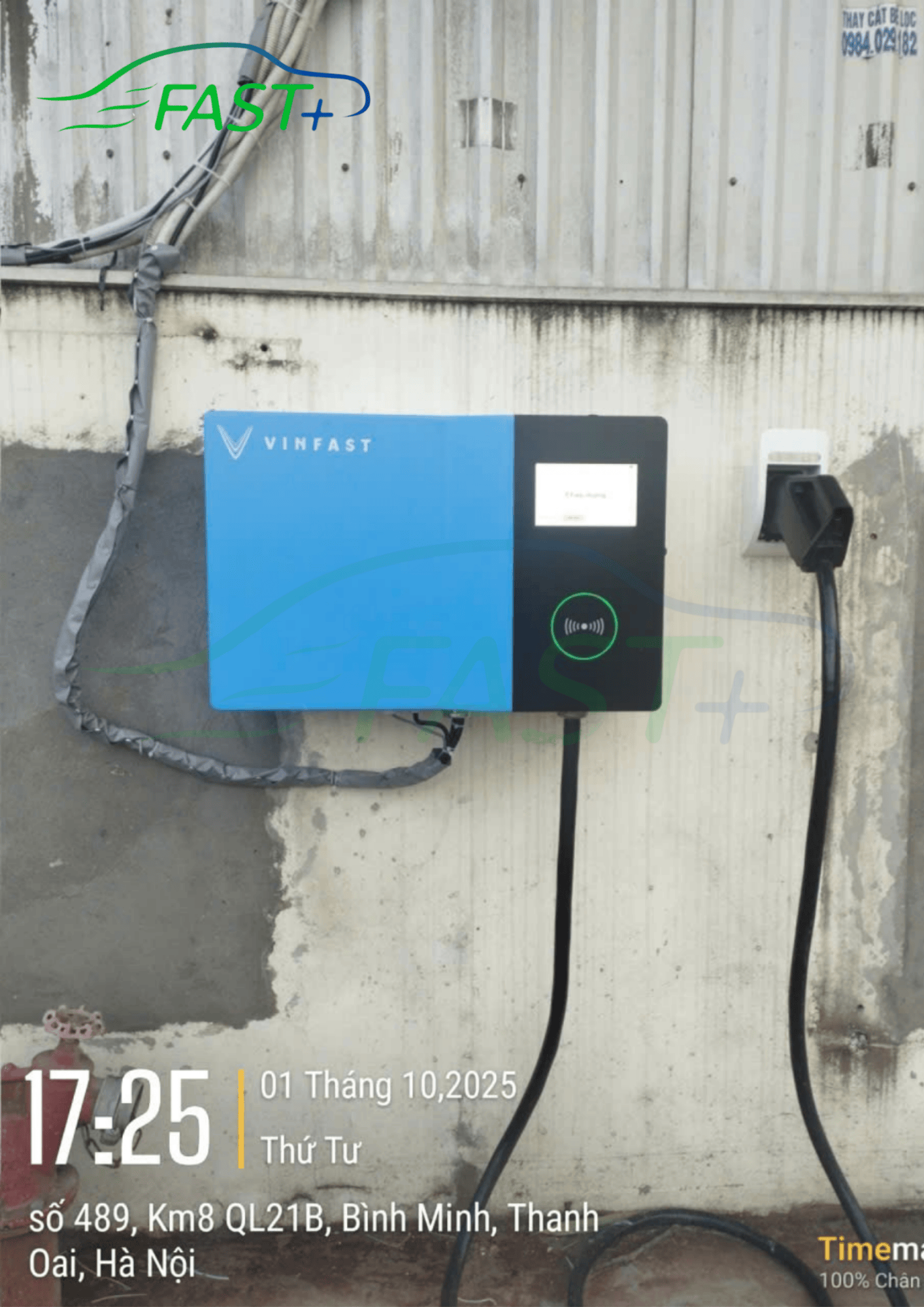 Trạm sạc DC ON Live ngày 02/10