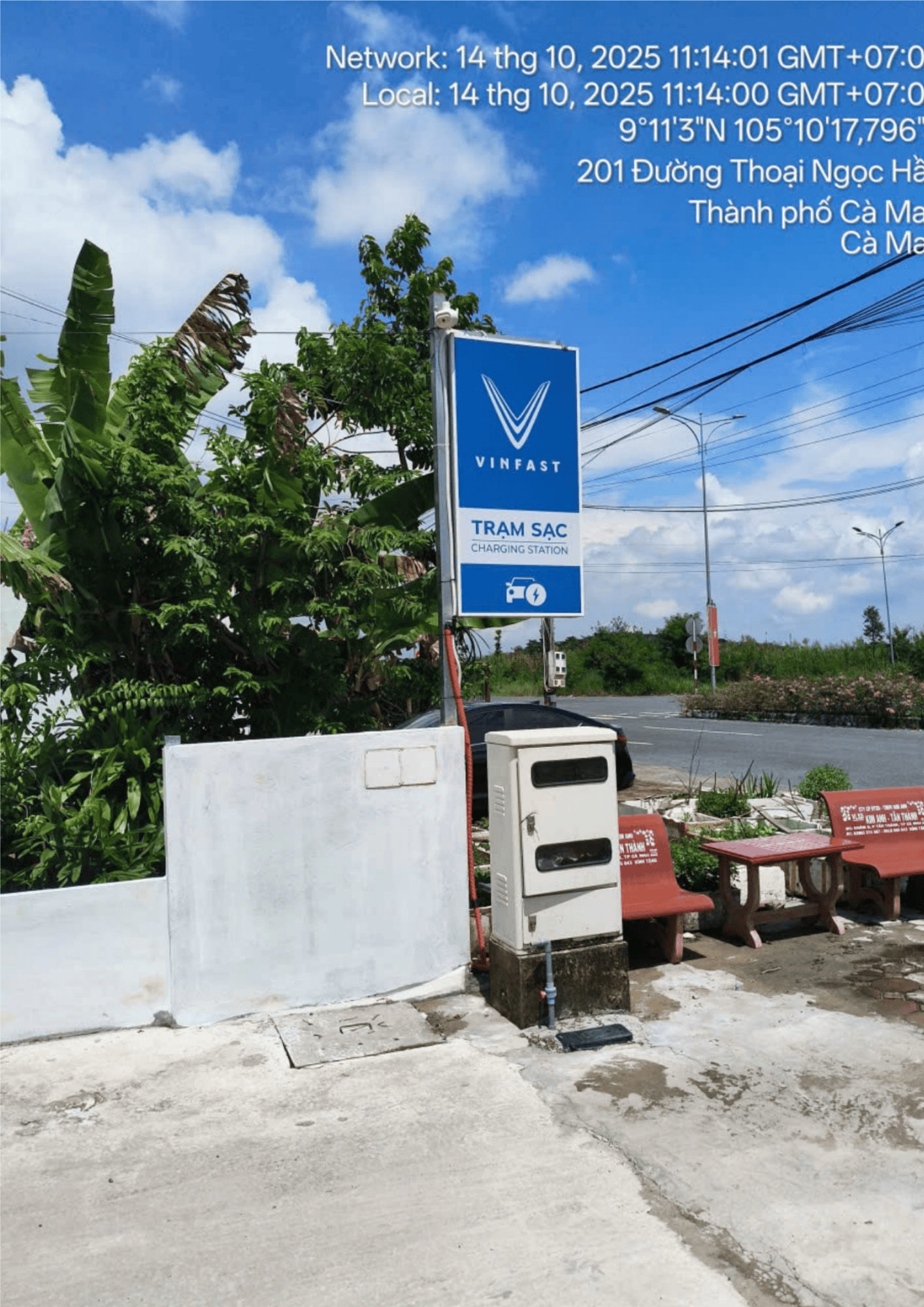 Trạm sạc DC ON Live ngày 14/10