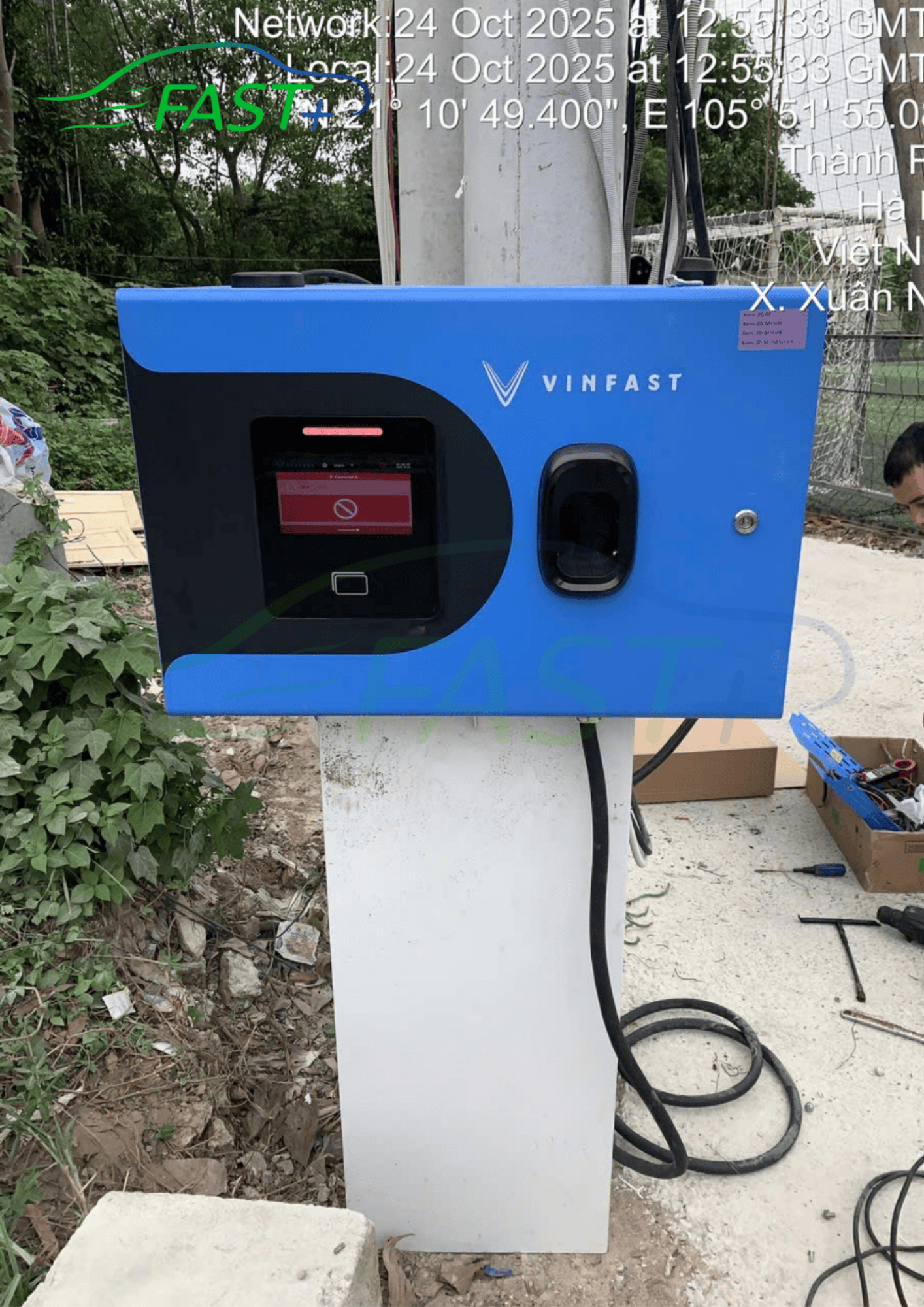 Trạm sạc DC ON Live ngày 24/10