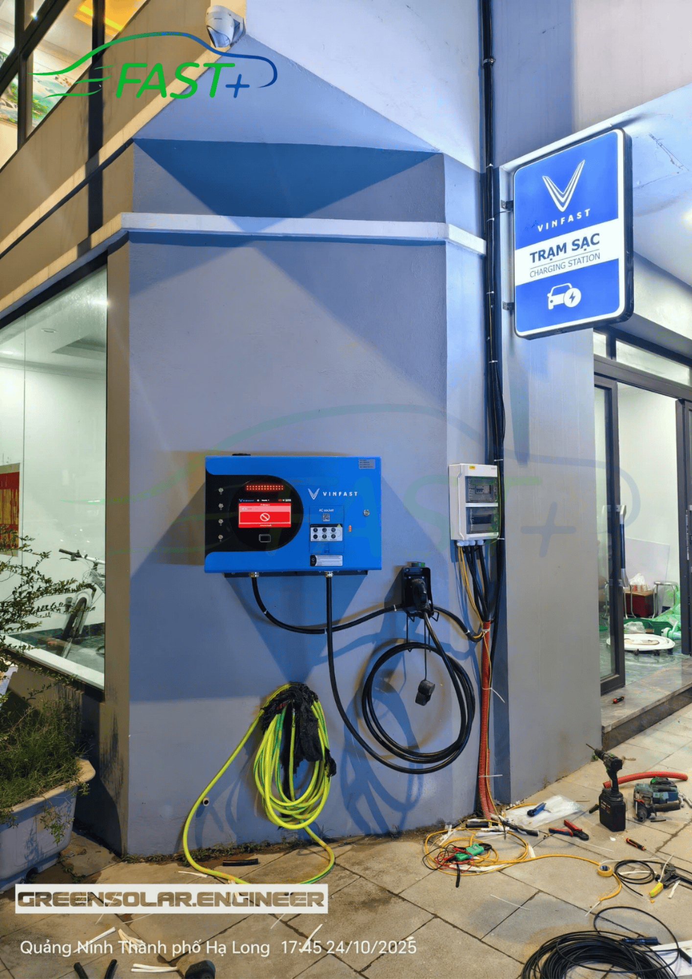 Trạm sạc DC ON Live ngày 25/10