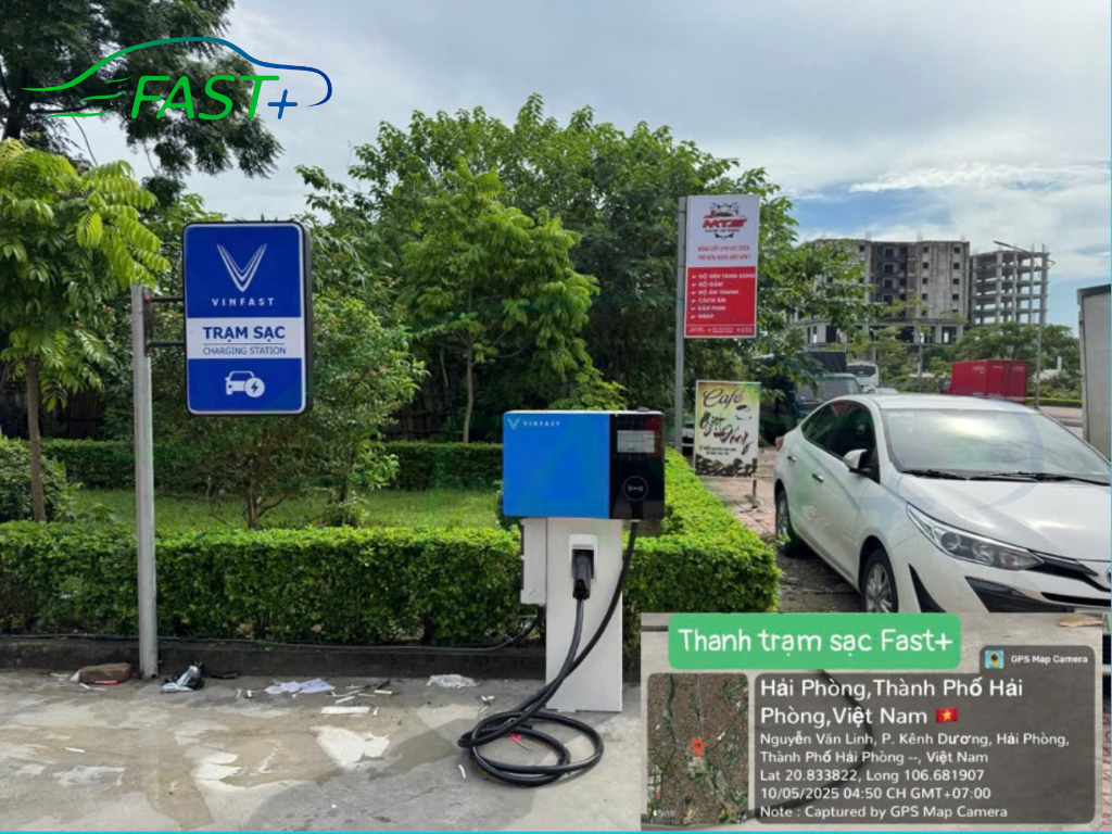 Trạm sạc DC ON Live ngày 8/10