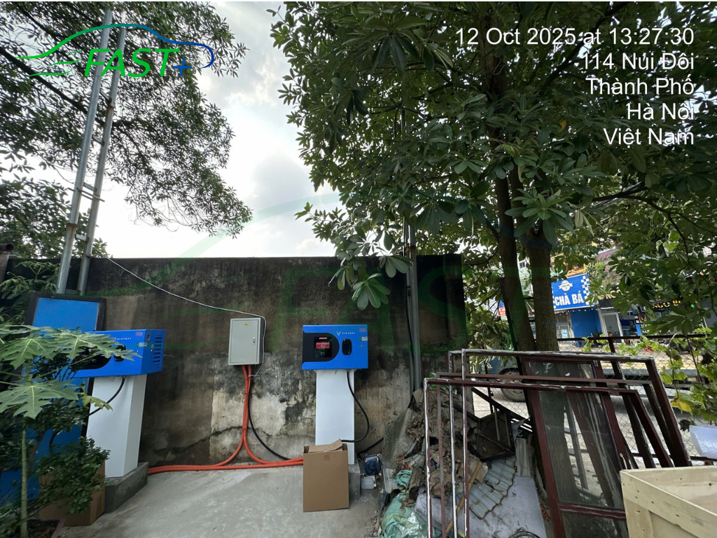 Trạm sạc DC ON Live ngày 13/10