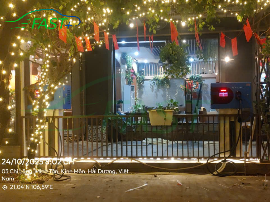 Trạm sạc DC ON Live ngày 26/10